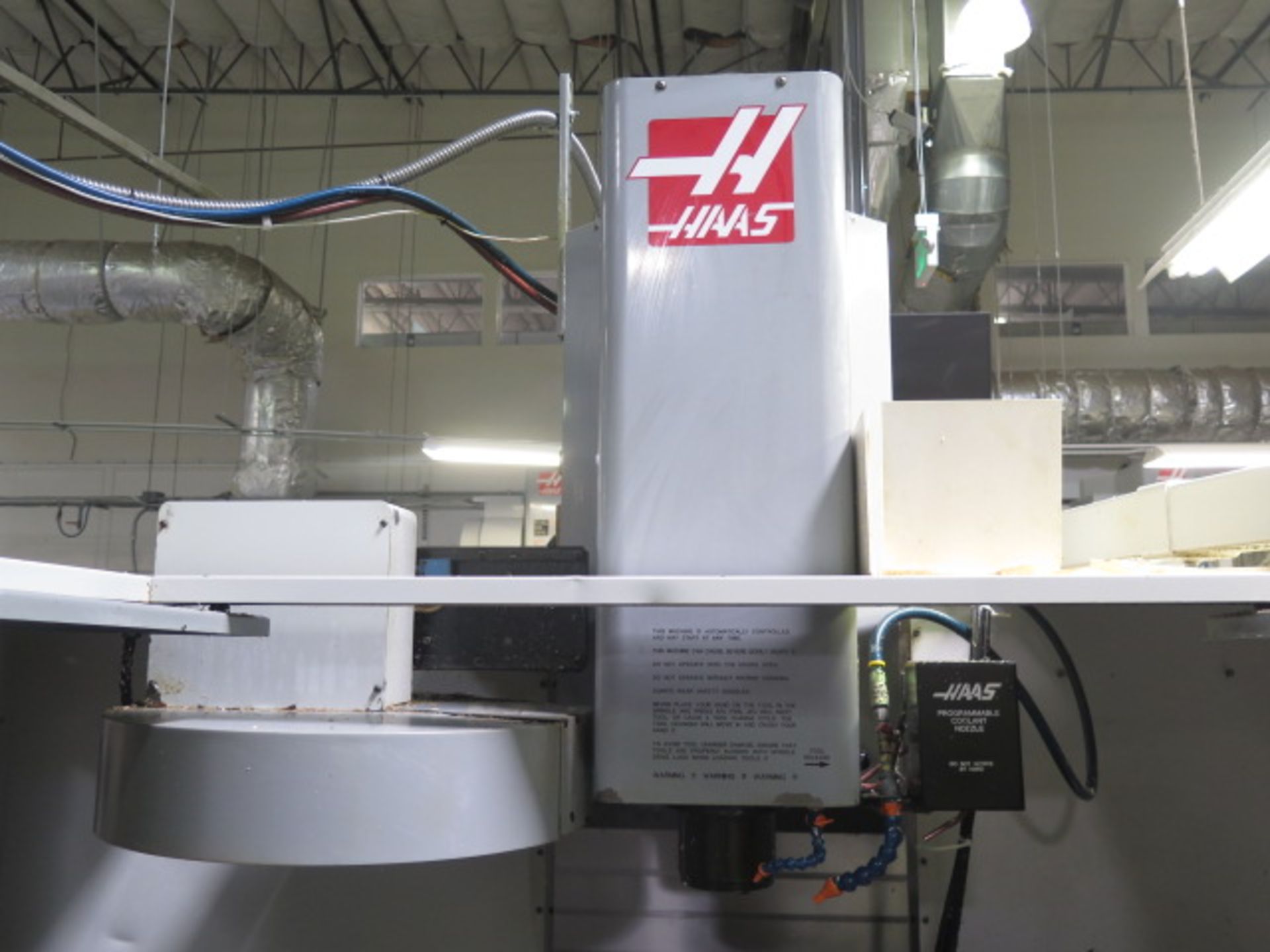 1999 Haas VF-3 4-Axis CNC Vertical Machining Center s/n 19317 w/ Haas Controls, 20-Station ATC, - Image 4 of 16