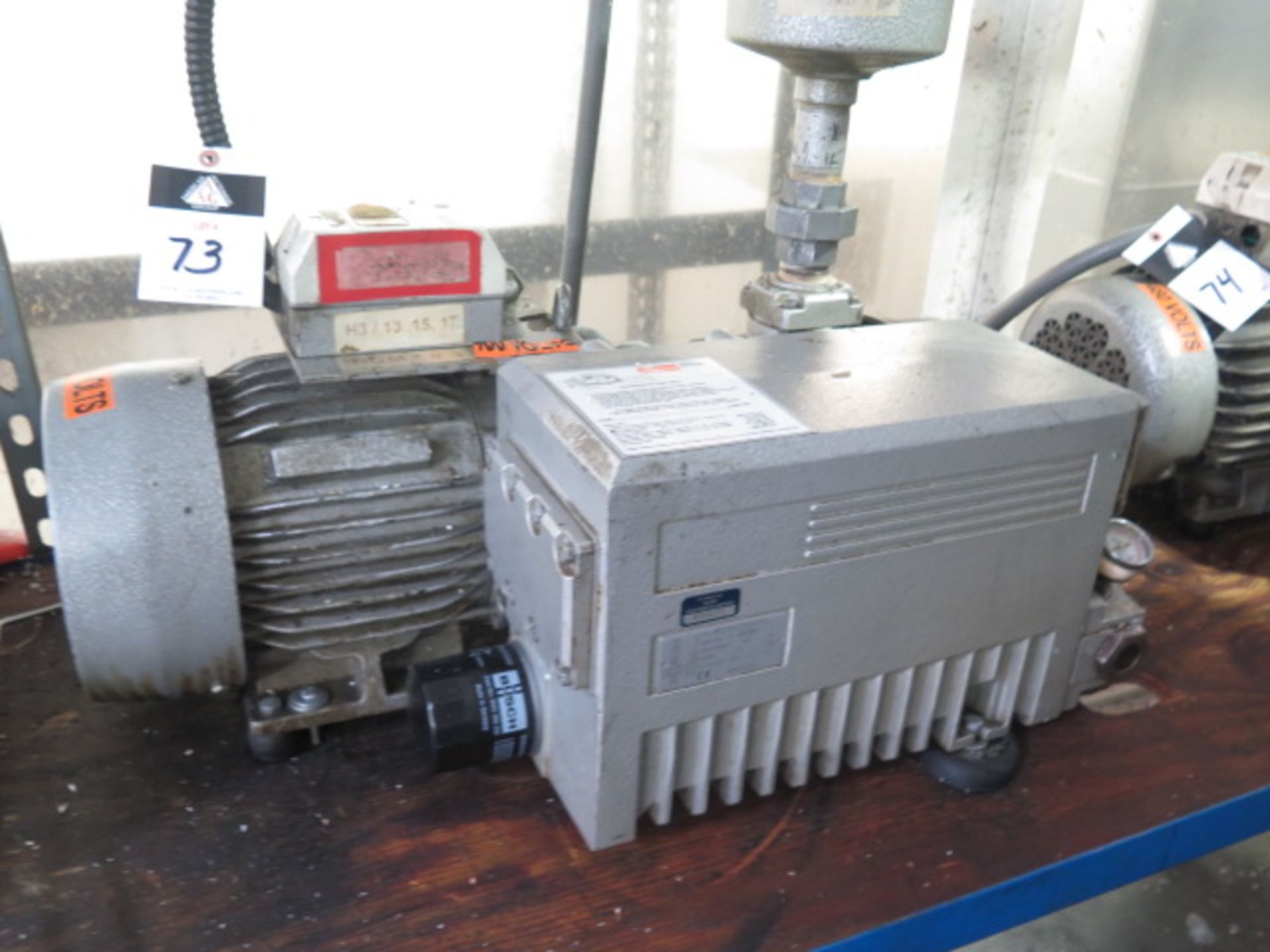 Busch 480V Vacuum Pump (SOLD AS-IS - NO WARRANTY)