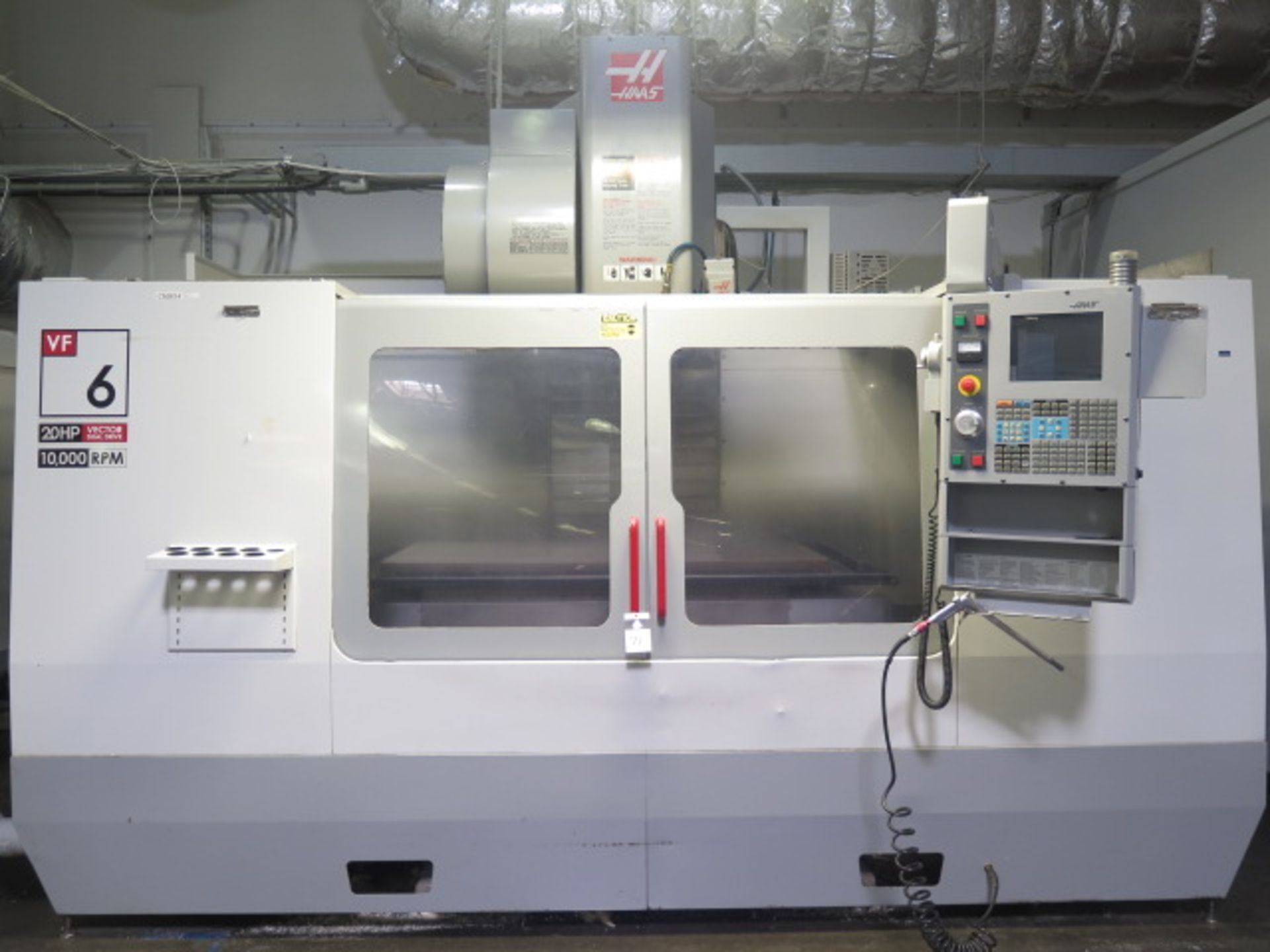 2004 Haas VF-6D/04 CNC Vertical Machining Center s/n 38374 w/ Haas Controls, Hand Wheel, 24-