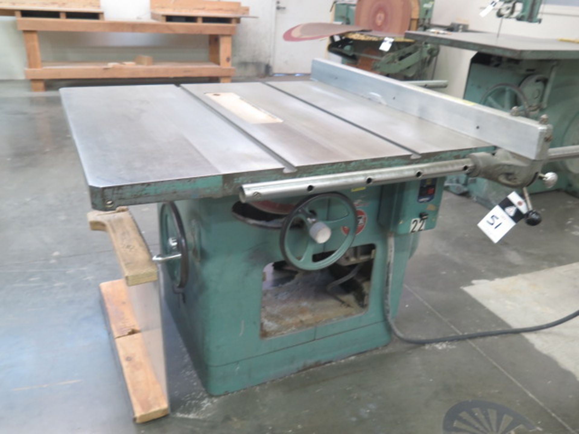 Delta Tilting Arbor Table Saw w/ 38” x 47” Table, Fence (SOLD AS-IS - NO WARRANTY) - Image 2 of 8