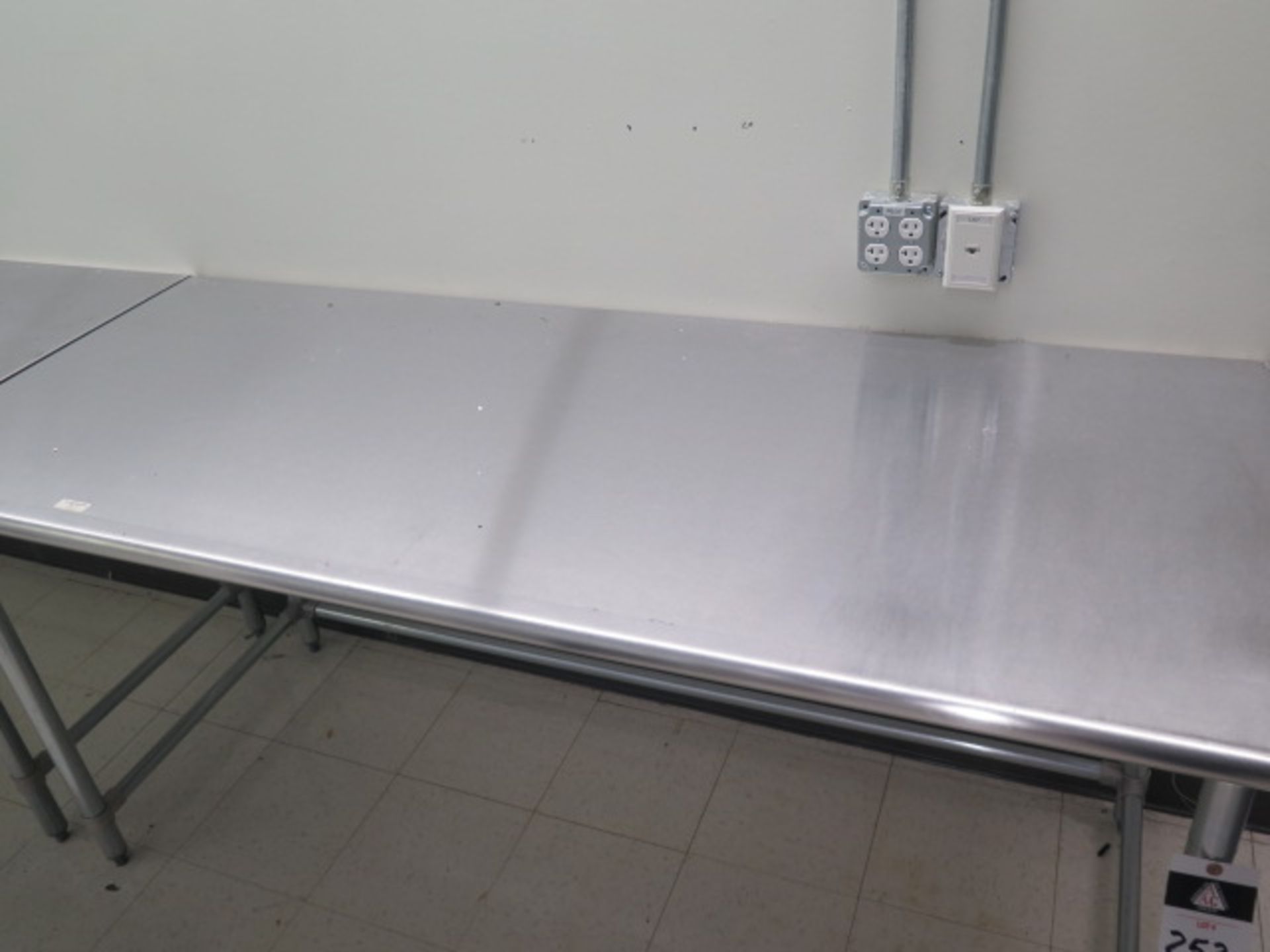 30" x 72" Stainless Steel Lab Benches (3) (SOLD AS-IS - NO WARRANTY) - Image 3 of 5