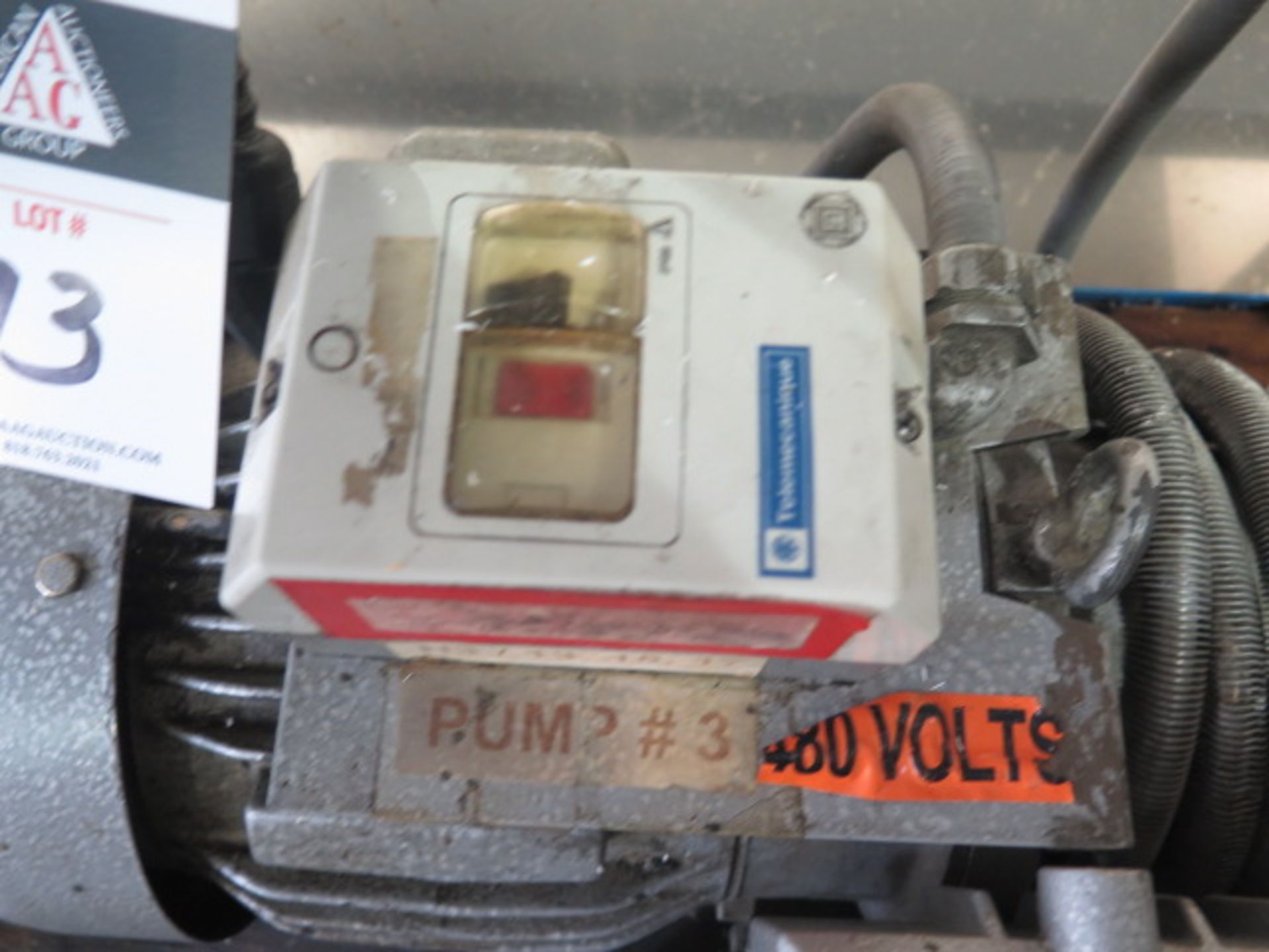 Busch 480V Vacuum Pump (SOLD AS-IS - NO WARRANTY) - Image 4 of 5