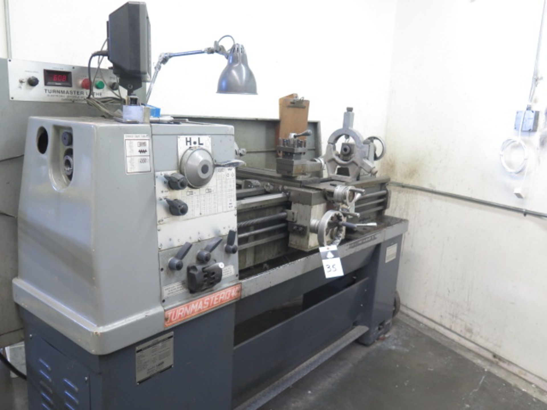 Lagun Turnmaster 13” x 40” Geared Head Gap Bed Lathe s/n 13498051-41 w/ DRO, SOLD AS IS - Image 2 of 12