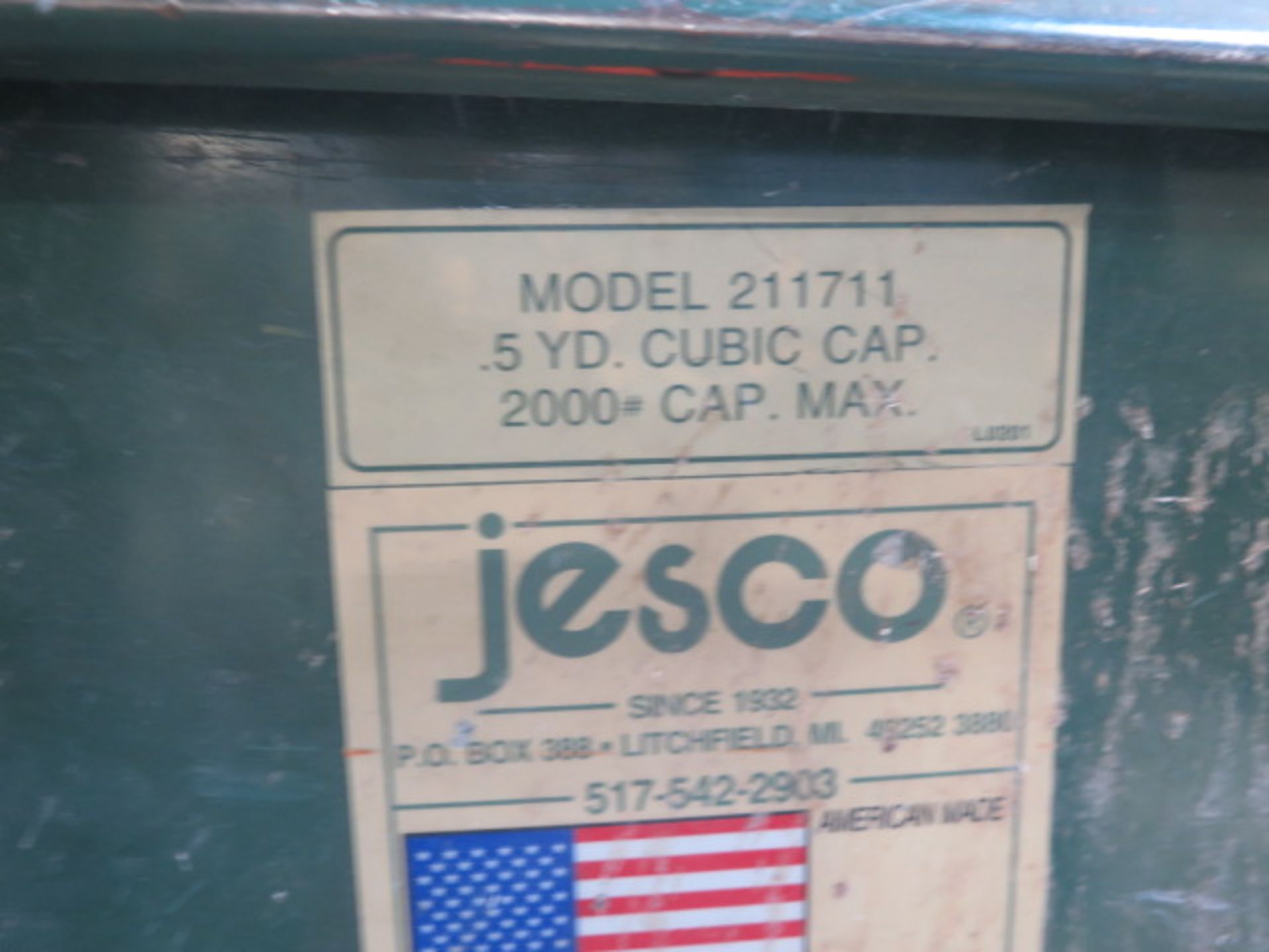 Jesco Dumping Hopper (SOLD AS-IS - NO WARRANTY) - Image 4 of 4