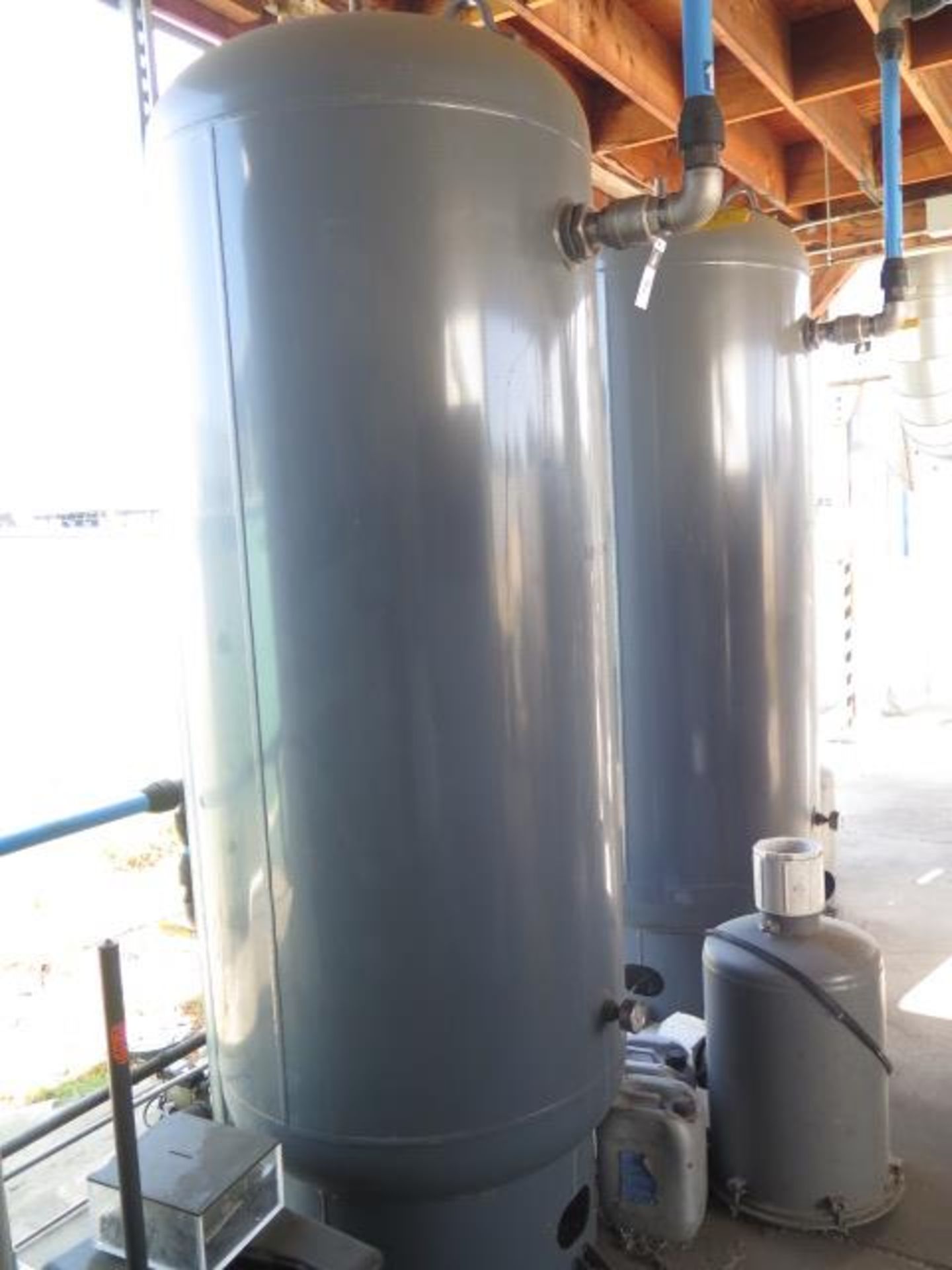 400 Gallon Vertical Air Storage Tank (SOLD AS-IS - NO WARRANTY) - Image 2 of 3