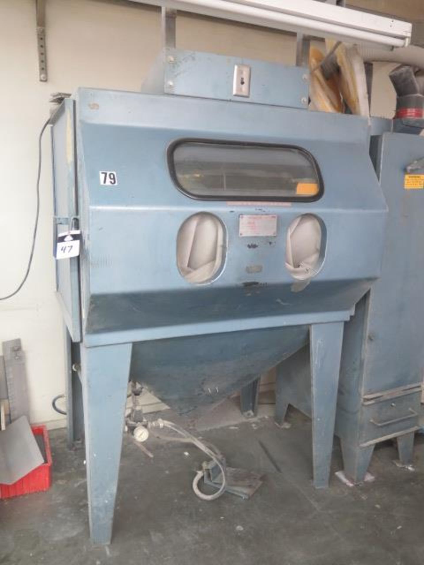 Abrasive-Blast Dry Blast Cabinet w/ Dust Collector (SOLD AS-IS - NO WARRANTY) - Image 2 of 9