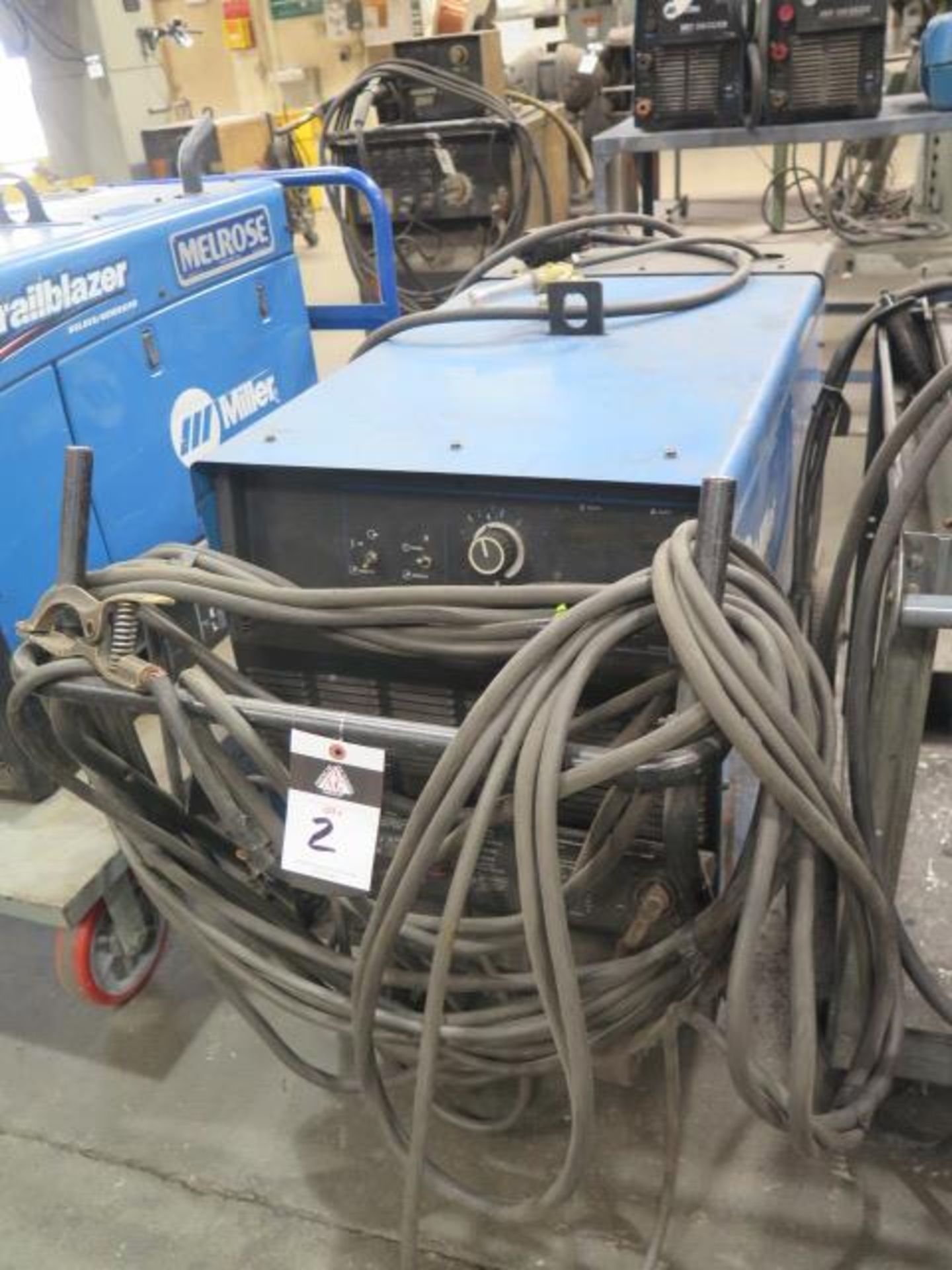 Miller Deltaweld 452 CV-DC Arc Welding Power Source w/ Miller 22A Wire Feeder (SOLD AS-IS - NO - Image 2 of 8