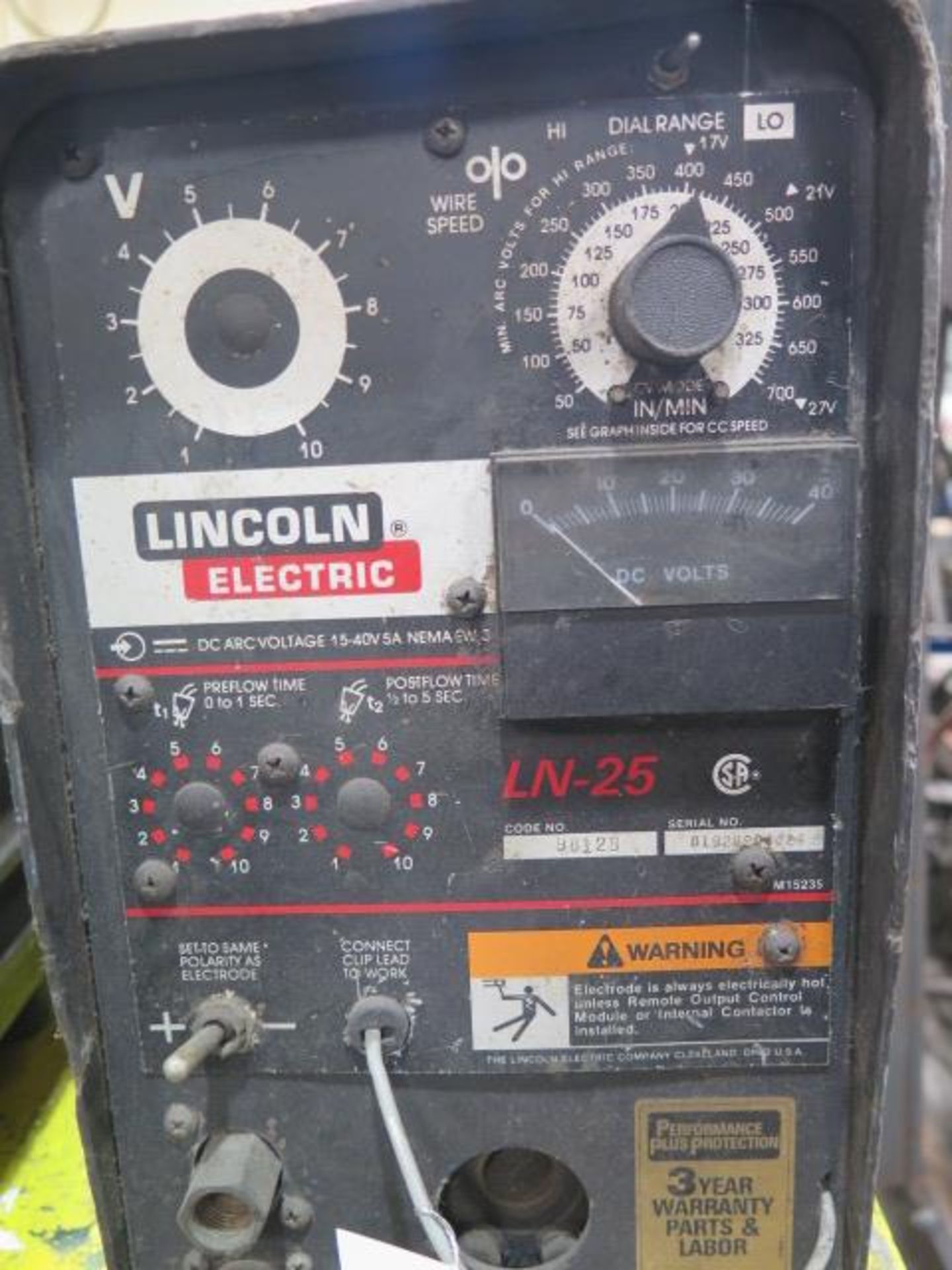 Lincoln LN-25 Suitcase Wire Feeder (SOLD AS-IS - NO WARRANTY) - Image 3 of 3
