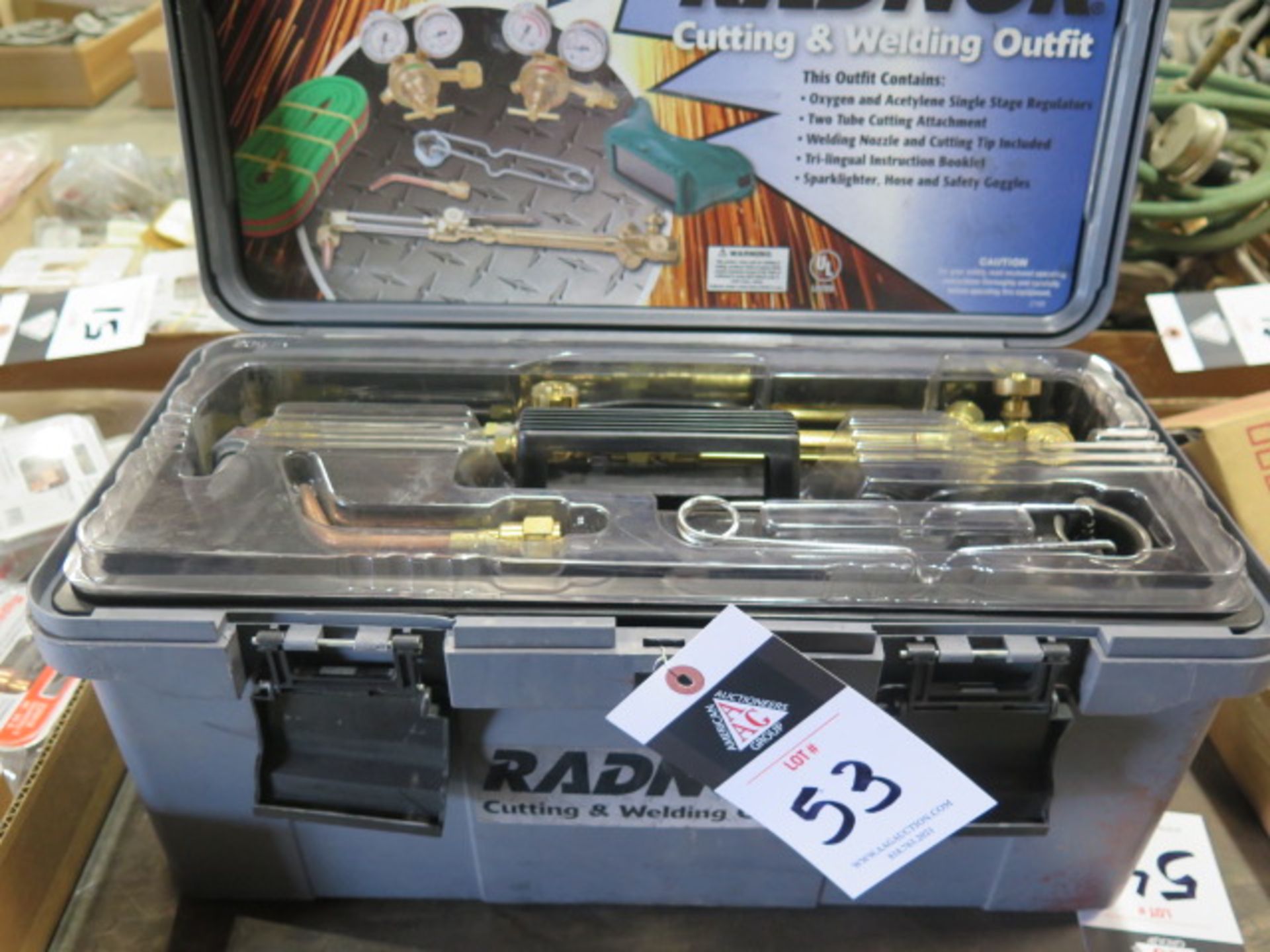 Radnor Welding Torch Set (SOLD AS-IS - NO WARRANTY)