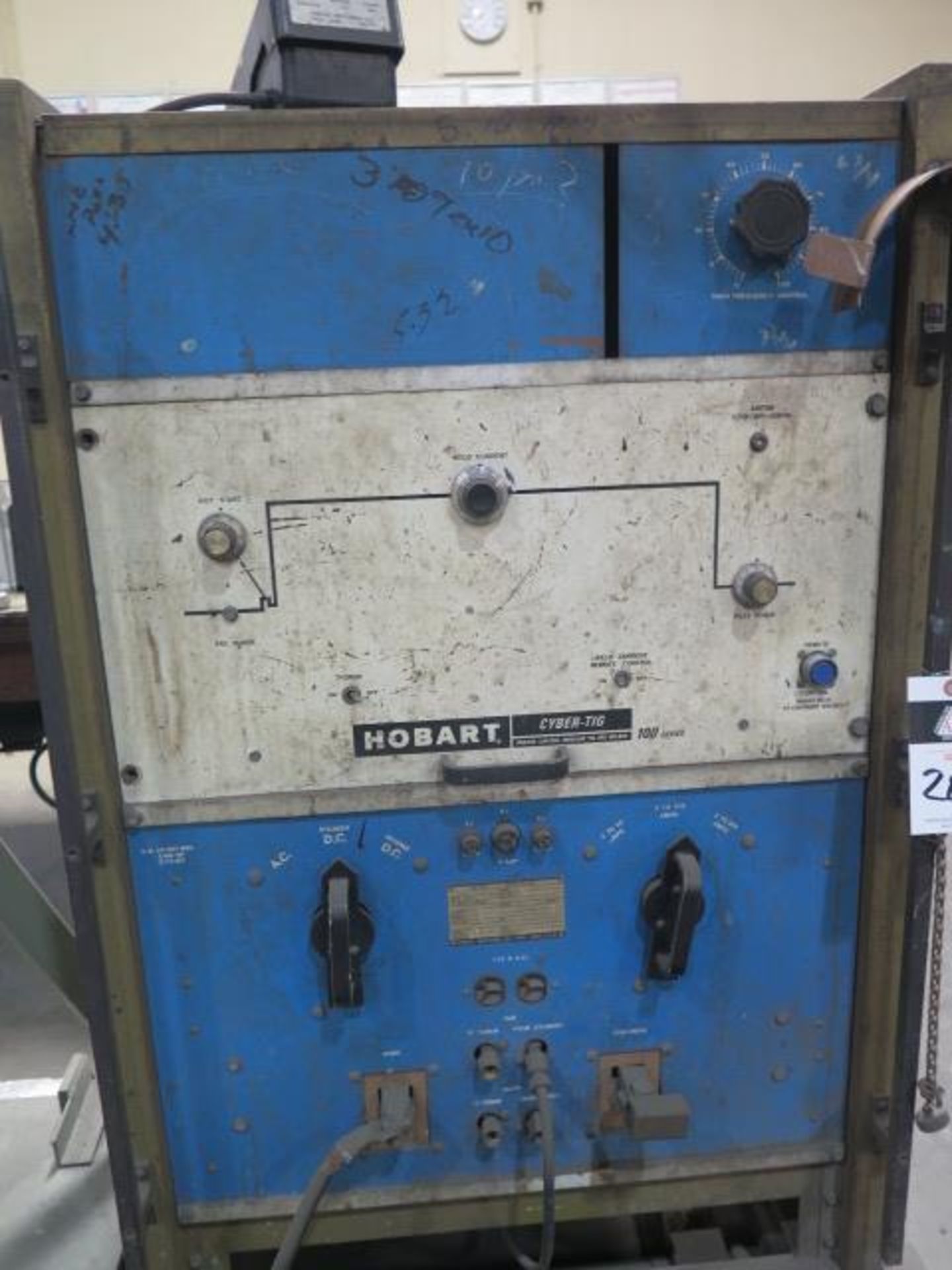 Hobart Cyber-TIG 300 Amp Arc Welding Power Source w/ Cart (SOLD AS-IS - NO WARRANTY) - Image 3 of 6