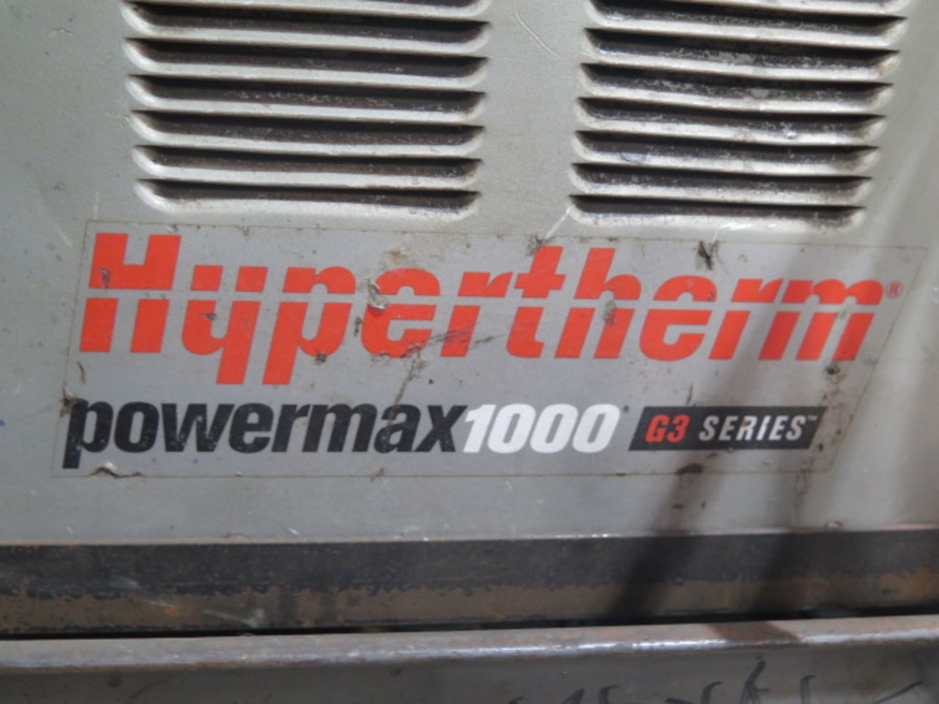 Hypertherm PowerMax 1000 Plasma Cutting Power Source w/ Cart (SOLD AS-IS - NO WARRANTY) - Image 6 of 6