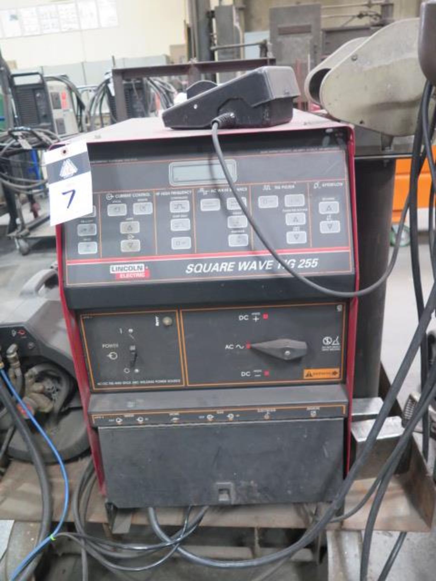 Lincoln Square Wave TIG 255 AC/DC Square Wave Welding Source w/ Miller Coolomate-4 Cooler,SOLD AS IS - Image 2 of 9