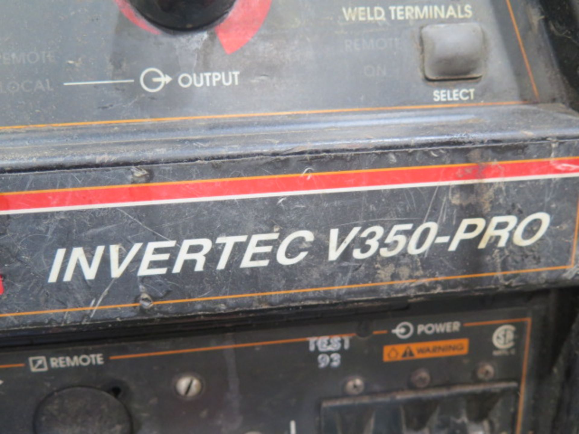 Lincoln Invertec V350-PRO Inverter Welder (SOLD AS-IS - NO WARRANTY) - Image 5 of 5