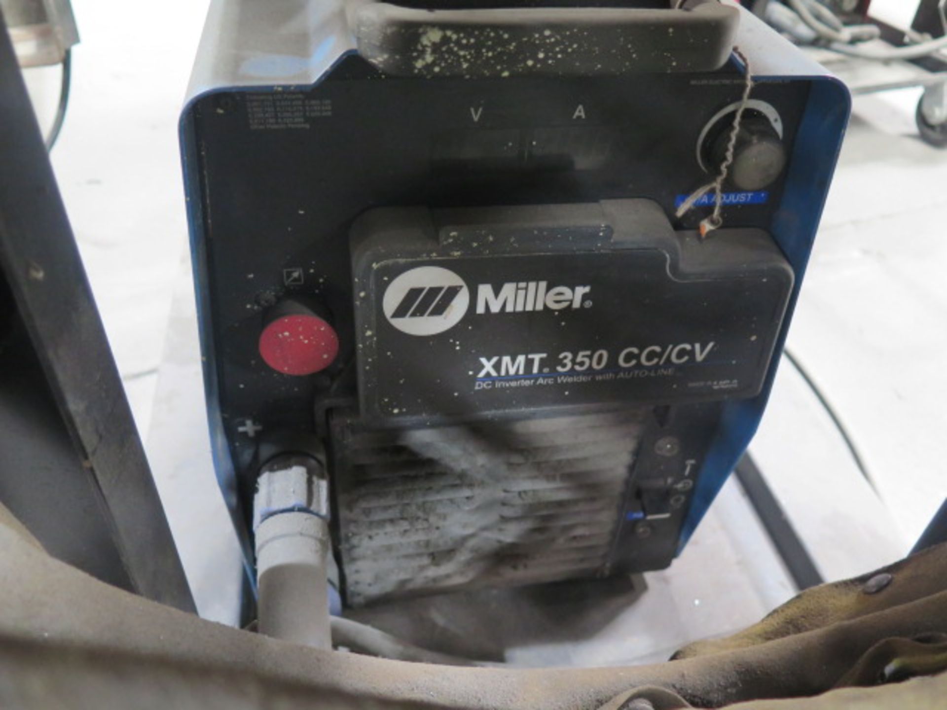 Miller XMT-350 CC-CV Arc Welding Power Source w/ Miller X-Treme 12VS Wire Feeder (SOLD AS-IS - NO - Image 4 of 8