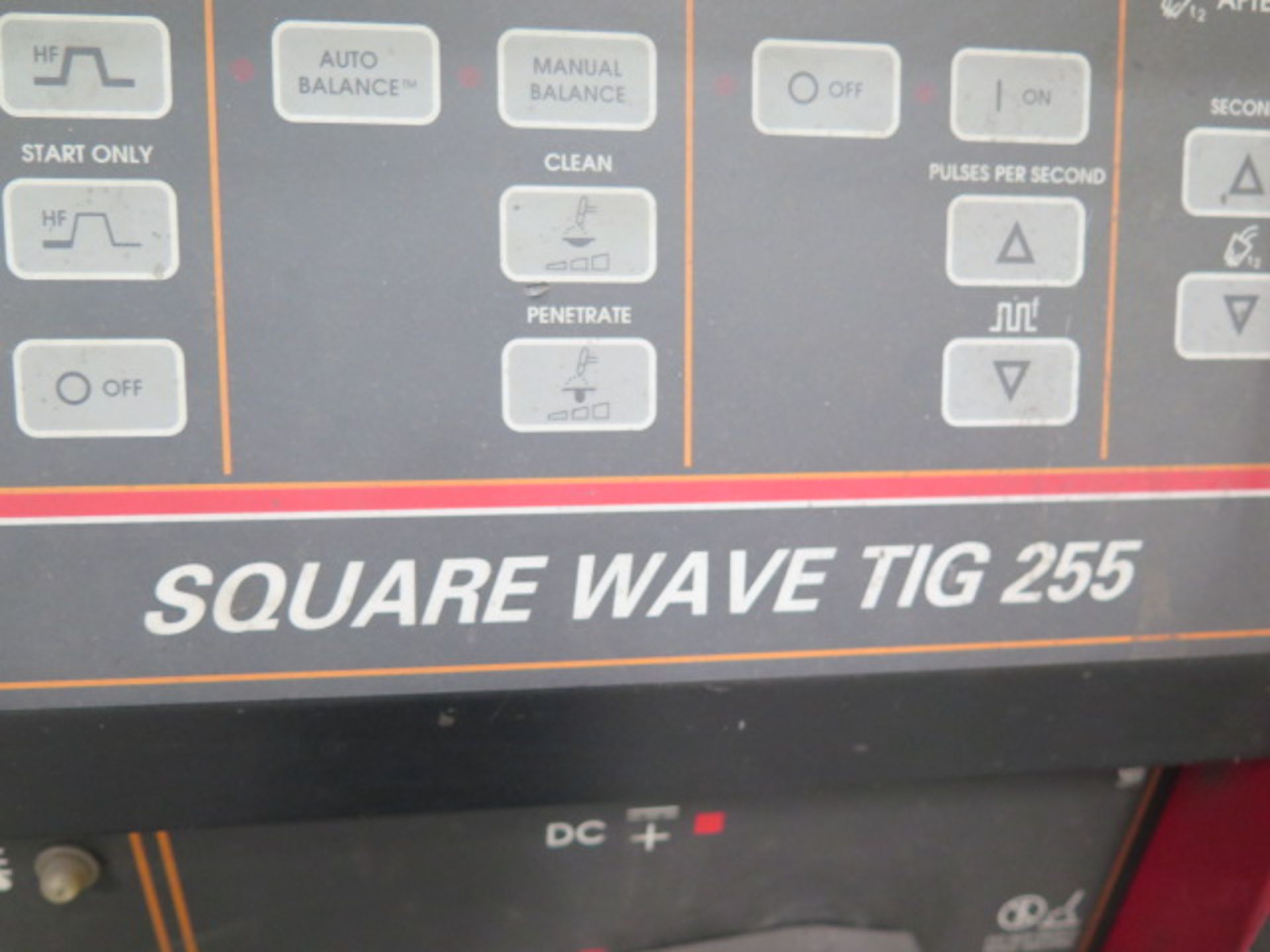 Lincoln Square Wave TIG 255 AC/DC Square Wave Welding Source w/ Miller Coolomate-4 Cooler,SOLD AS IS - Image 9 of 9