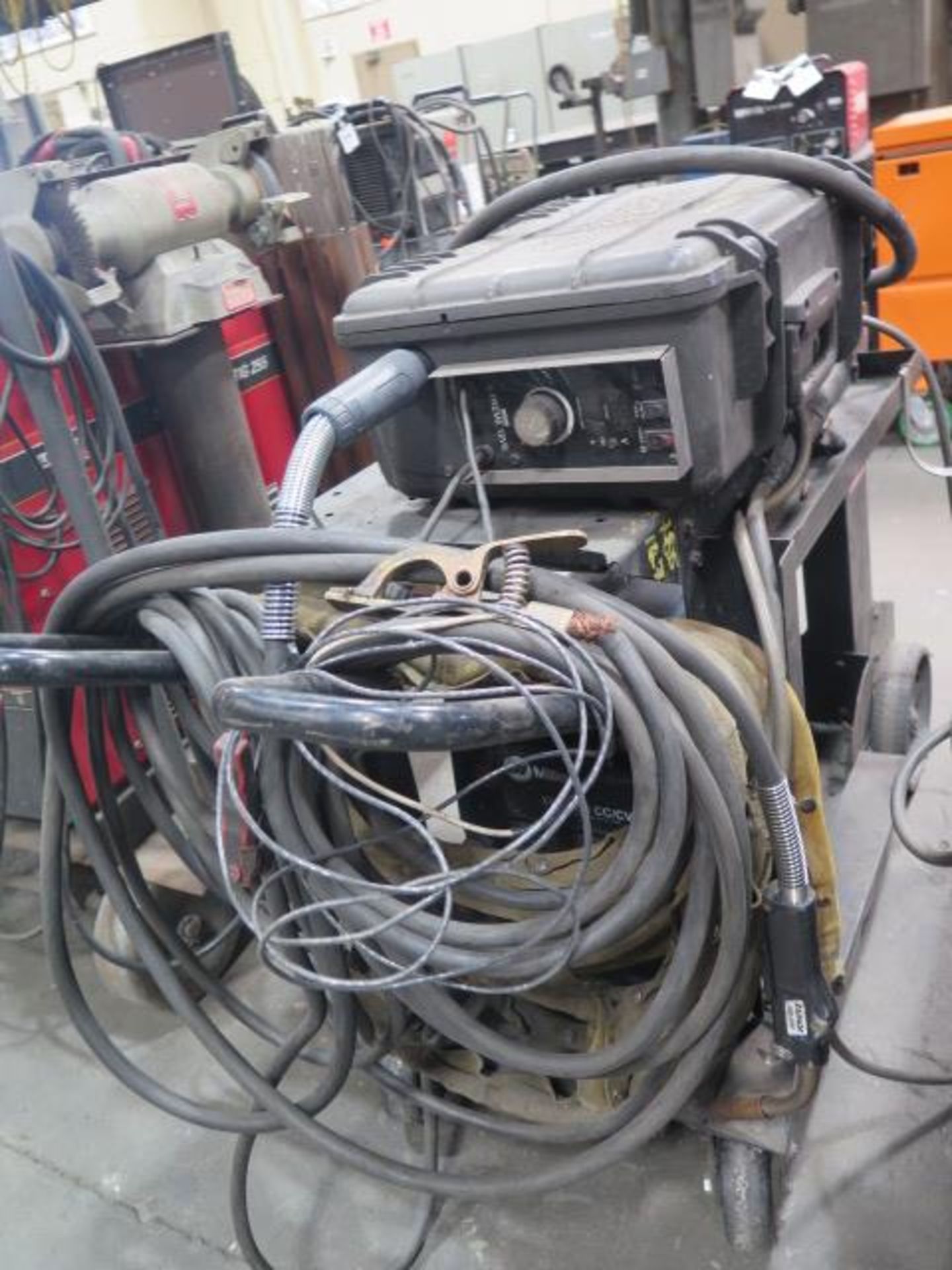 Miller XMT-350 CC-CV Arc Welding Power Source w/ Miller X-Treme 12VS Wire Feeder (SOLD AS-IS - NO - Image 2 of 8