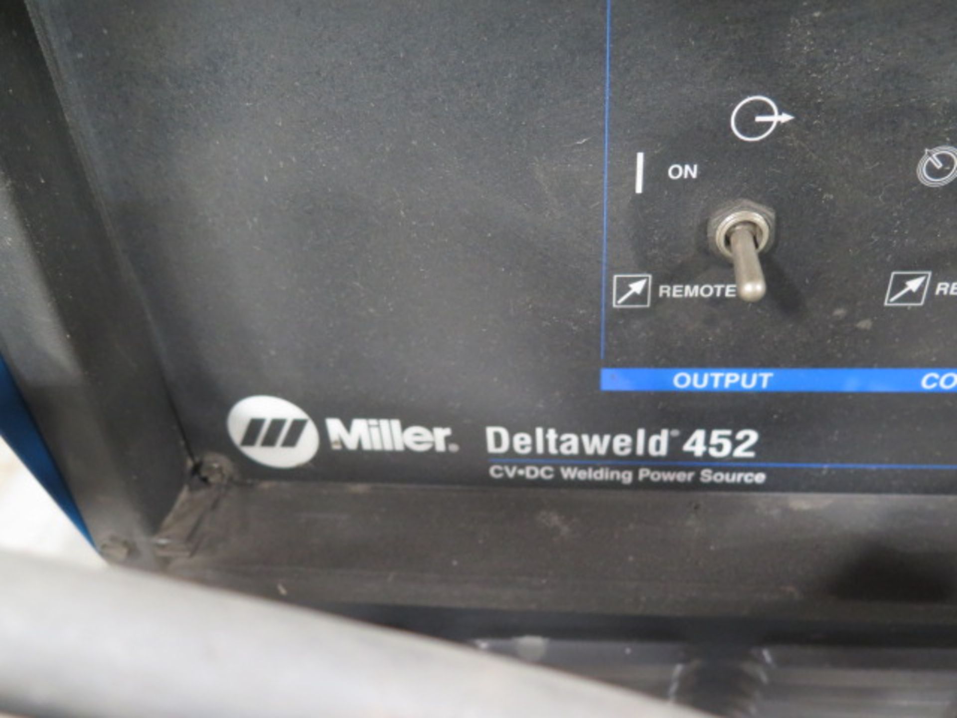 Miller Deltaweld 452 CV-DC Arc Welding Power Source w/ Miller 22A Wire Feeder (SOLD AS-IS - NO - Image 8 of 8