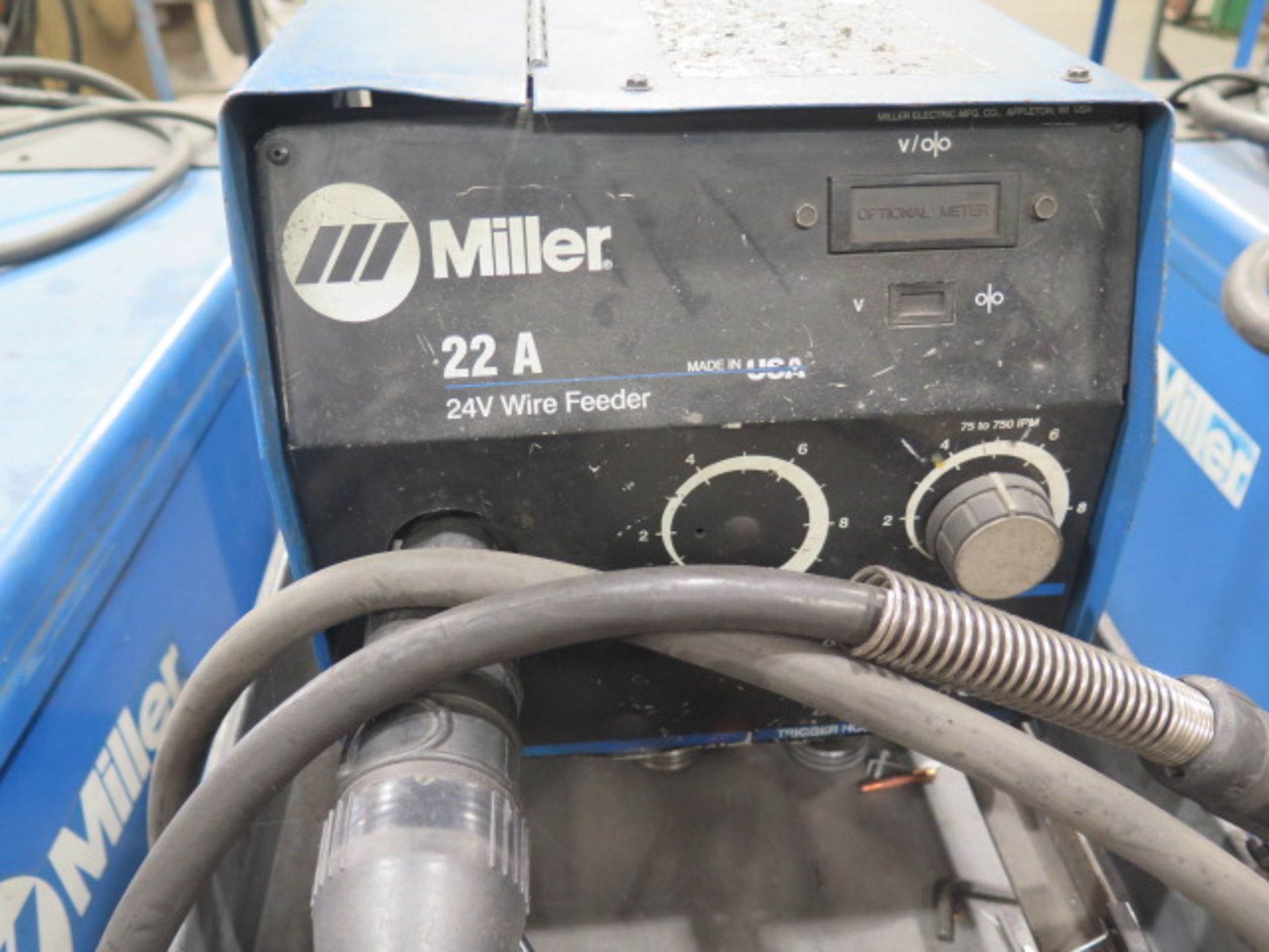 Miller Deltaweld 452 CV-DC Arc Welding Power Source w/ Miller 22A Wire Feeder (SOLD AS-IS - NO - Image 6 of 8