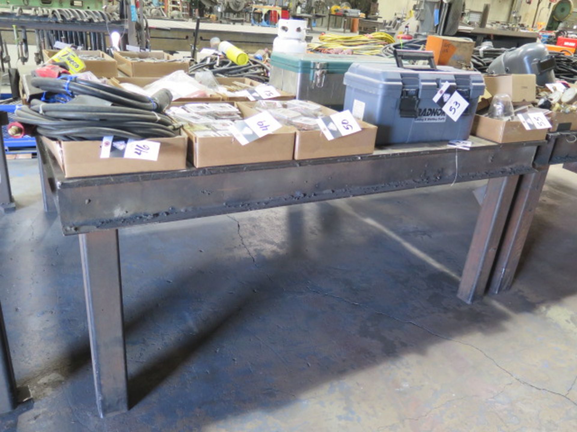 72" x 72" Steel Welding Table (SOLD AS-IS - NO WARRANTY) - Image 2 of 4