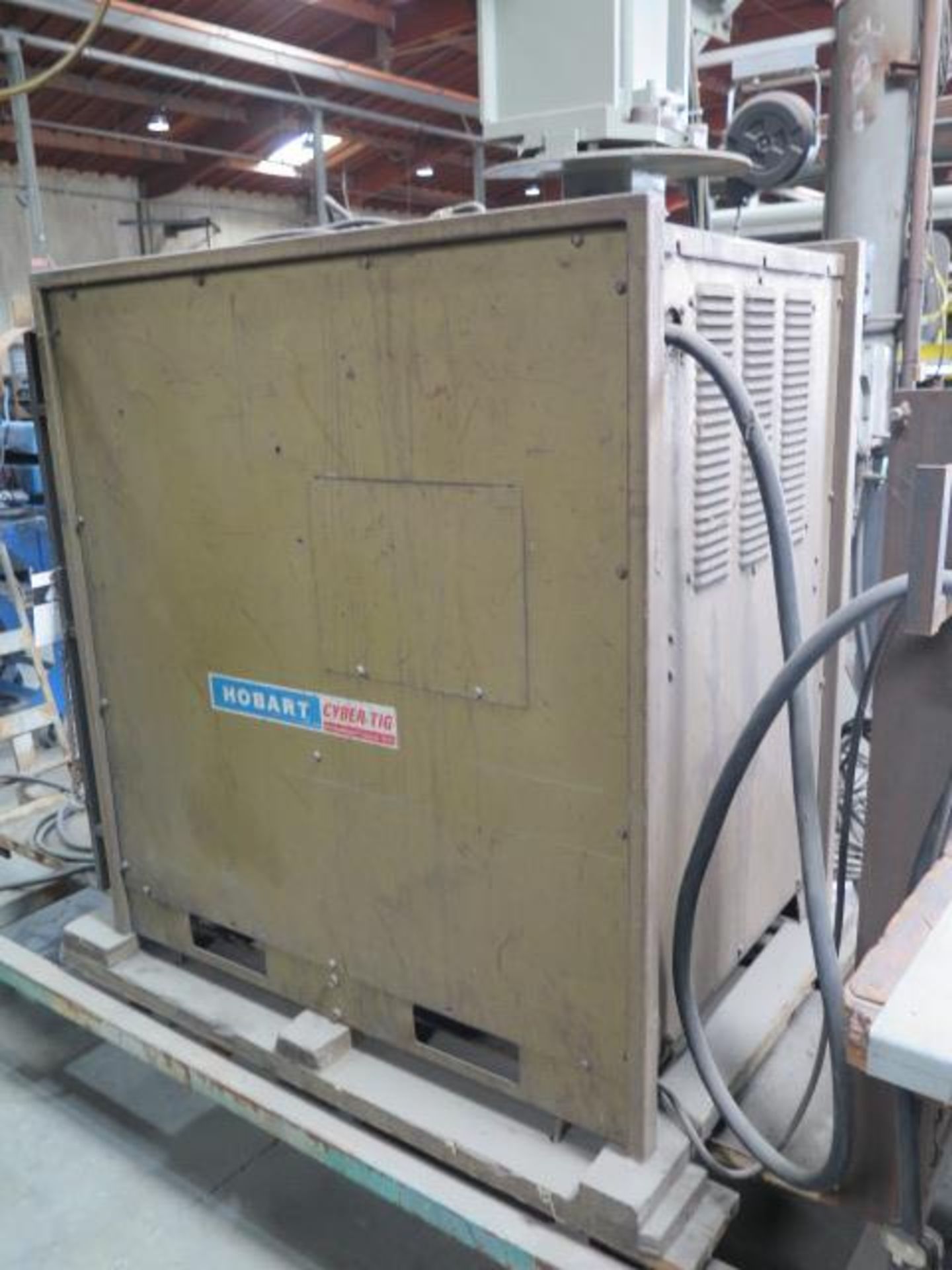 Hobart Cyber-TIG 300 Amp Arc Welding Power Source w/ Cart (SOLD AS-IS - NO WARRANTY) - Image 4 of 6