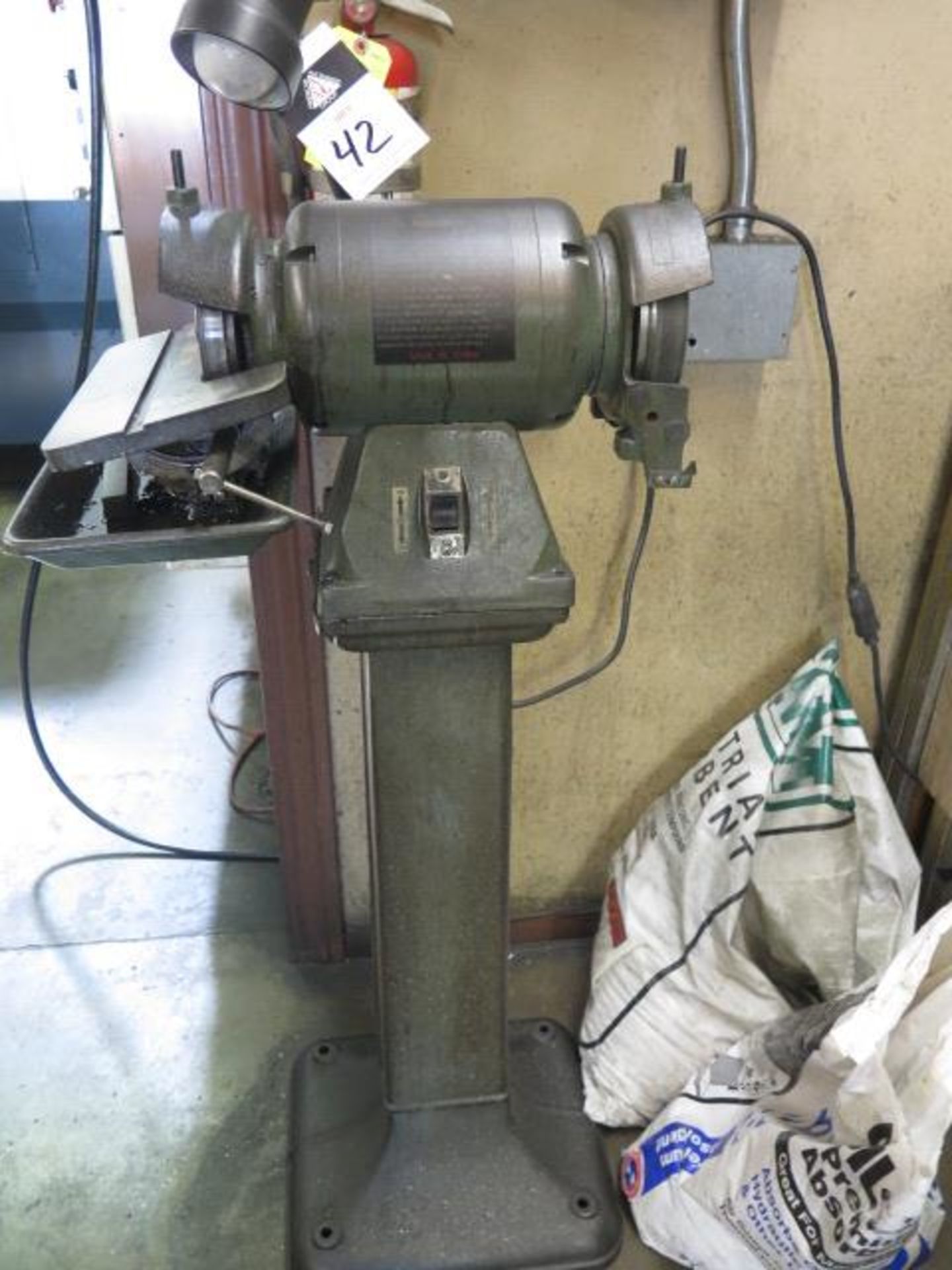 Import Pedestal Carbide Tool Grinder (SOLD AS-IS - NO WARRANTY)