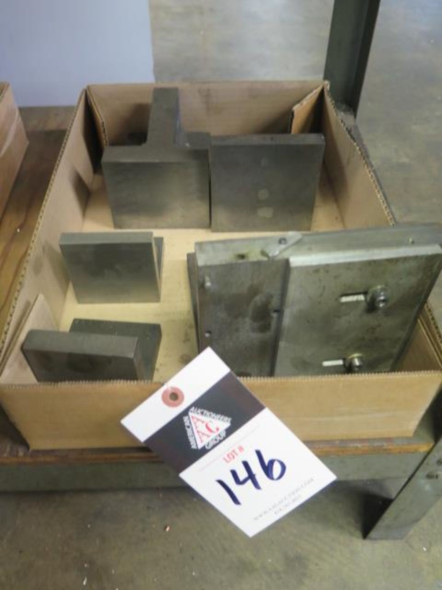 Angle Plates (5) (SOLD AS-IS - NO WARRANTY)