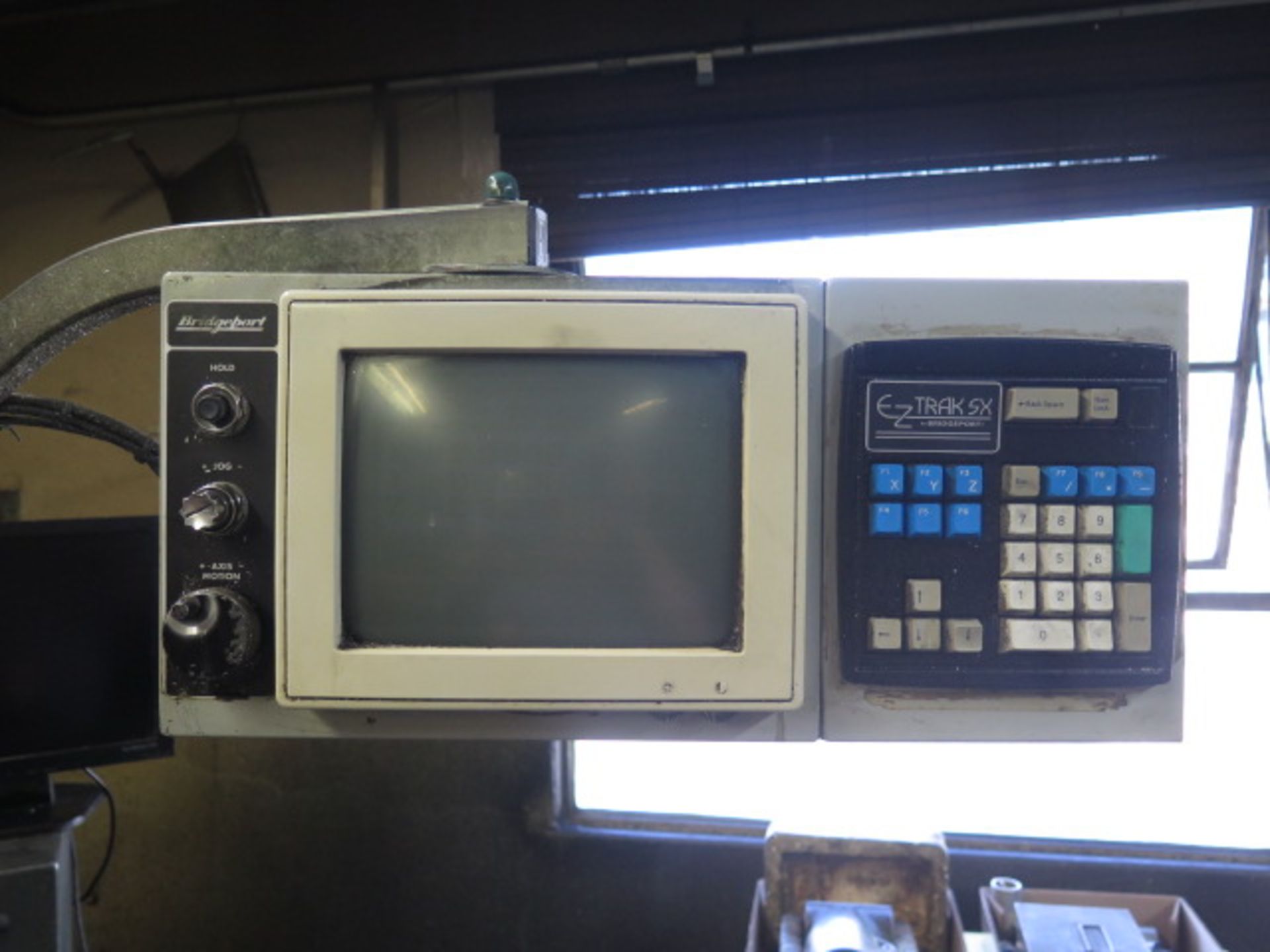 Bridgeport / EZ Trak 2-Axis CNC Vertical Mill s/n 265930 w/ EZ Trak SX Controls, 2Hp, SOLD AS IS - Image 3 of 16