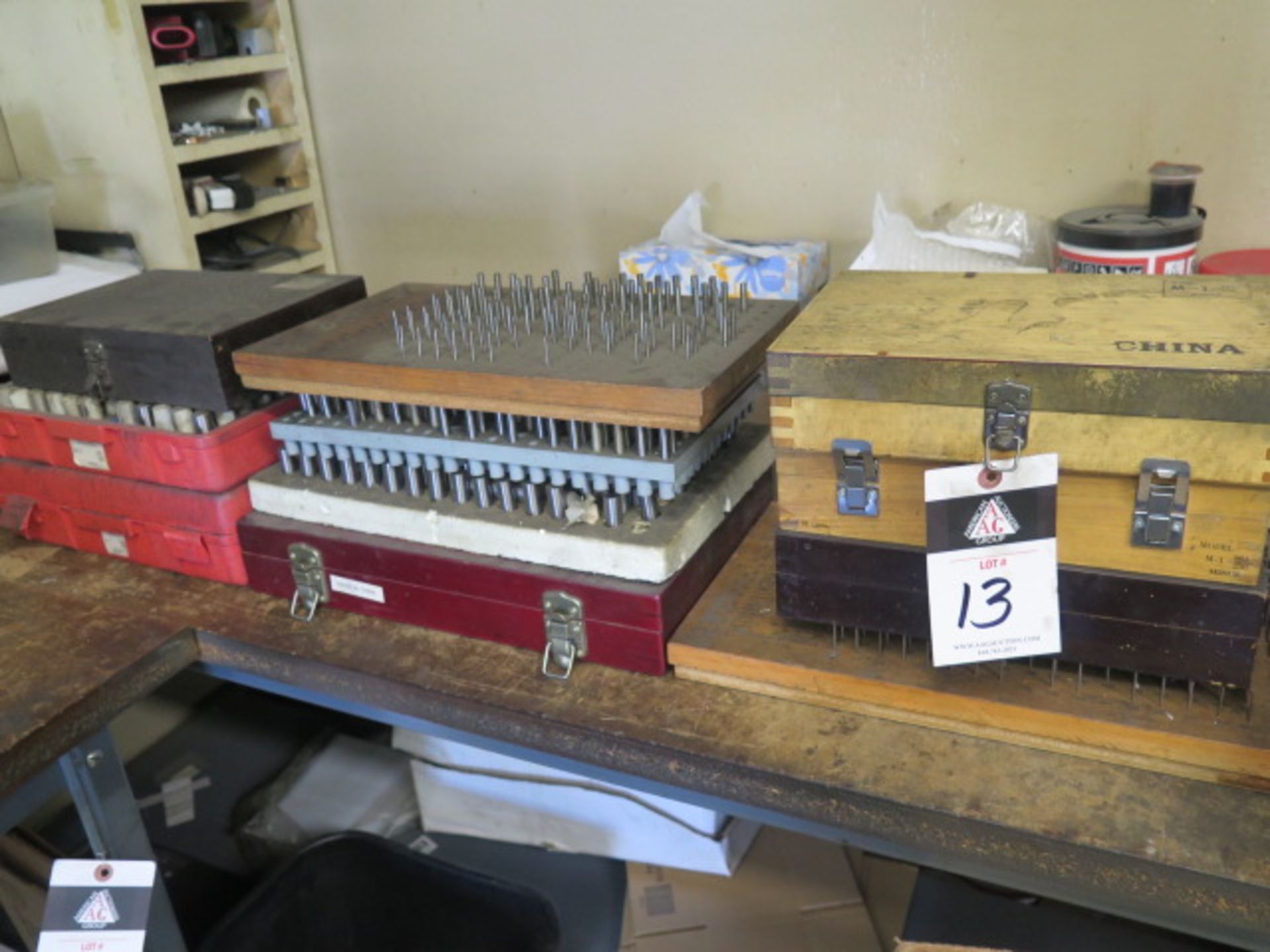 Pin Gage Sets (SOLD AS-IS - NO WARRANTY)