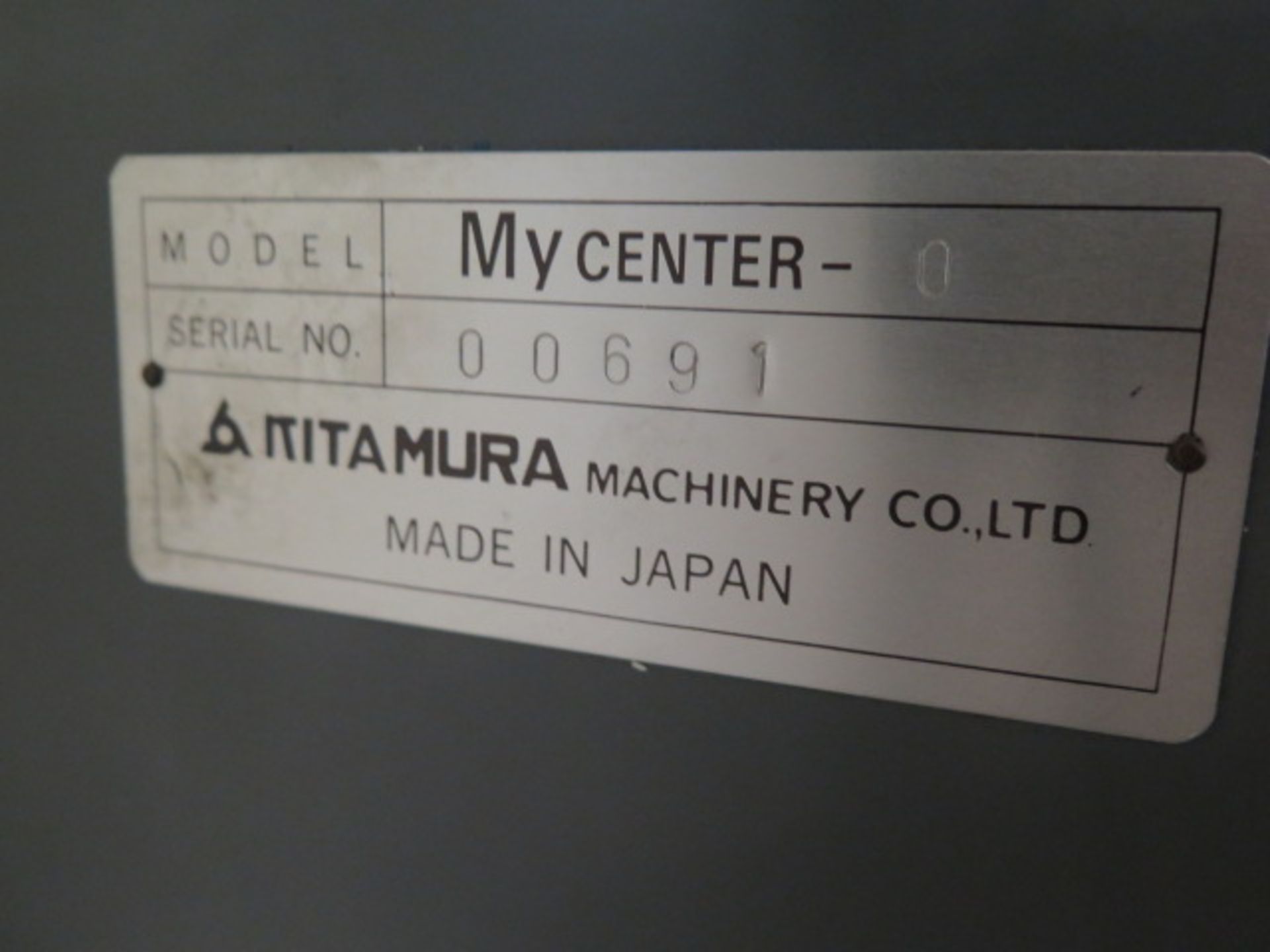 Kitamura Mycenter-Zero CNC VMC (NEEDS REPAIR) s/n 00691 w/ Fanuc Series 0-Mate, SOLD AS IS - Image 11 of 11