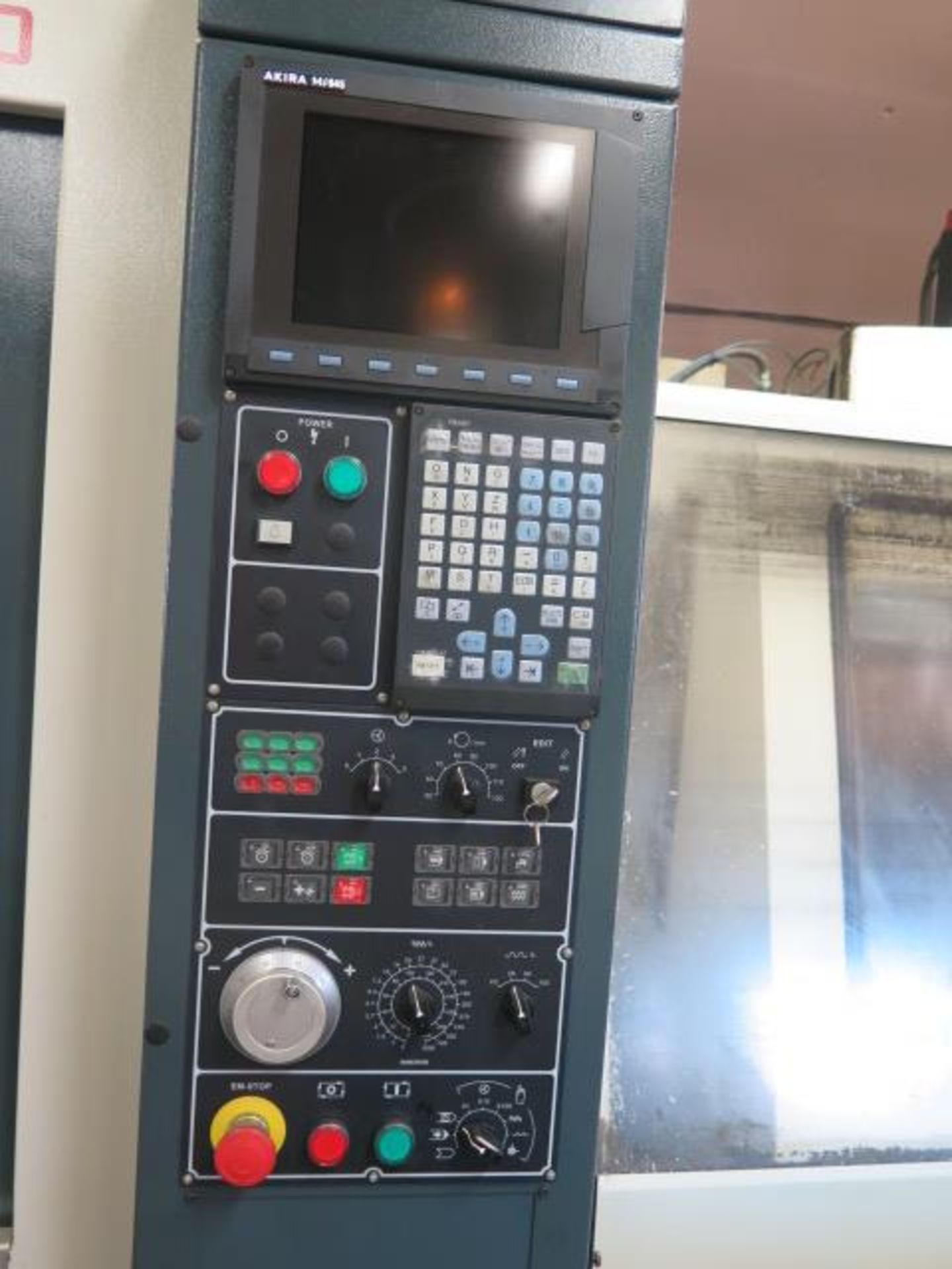 2008 Akira Seiki TC450 CNC Drill and Tapping Center s/n 45E07111 w/ Akira Mi645 Controls, SOLD AS IS - Image 4 of 11