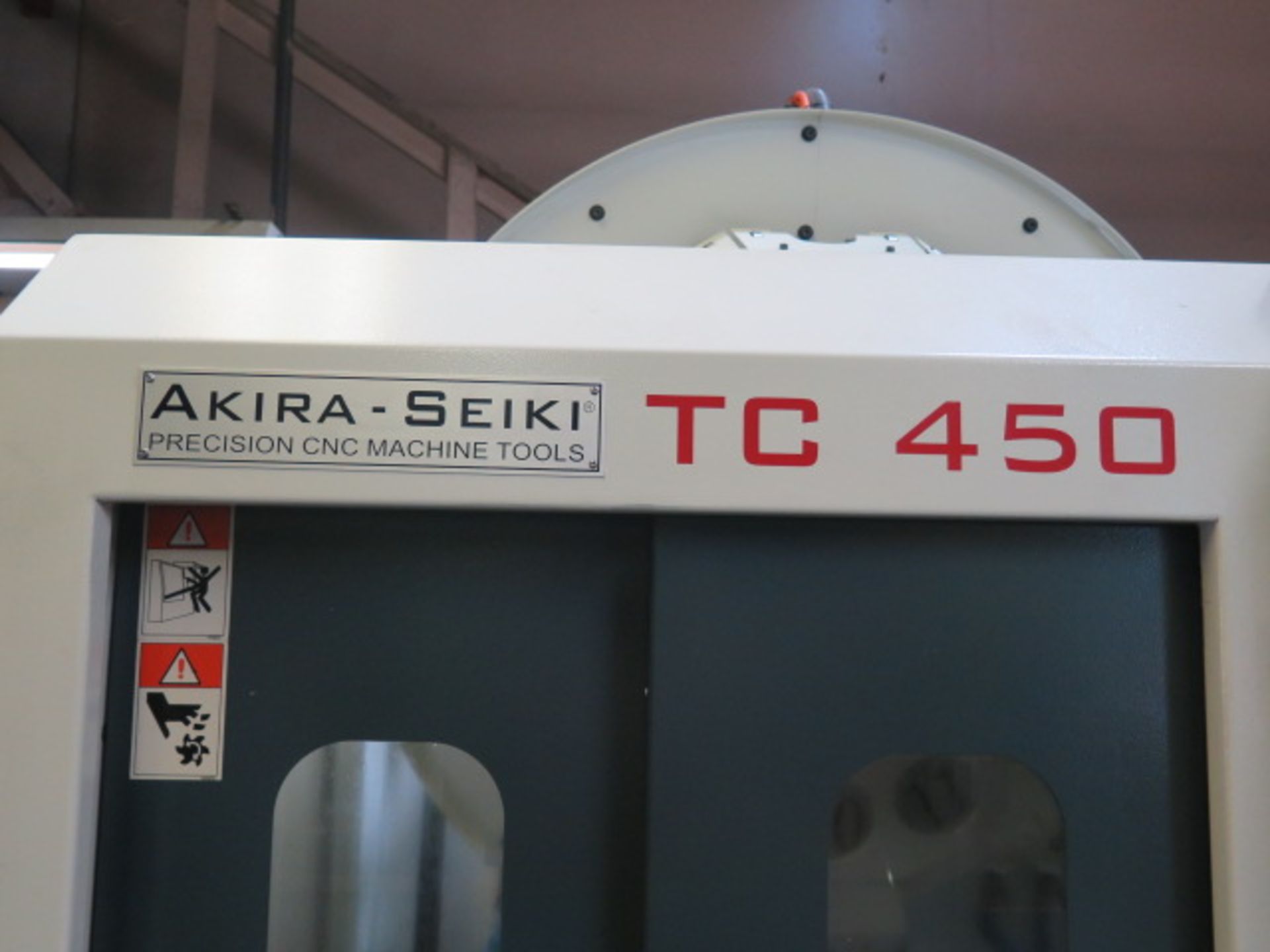 2008 Akira Seiki TC450 CNC Drill and Tapping Center s/n 45E07111 w/ Akira Mi645 Controls, SOLD AS IS - Image 3 of 11