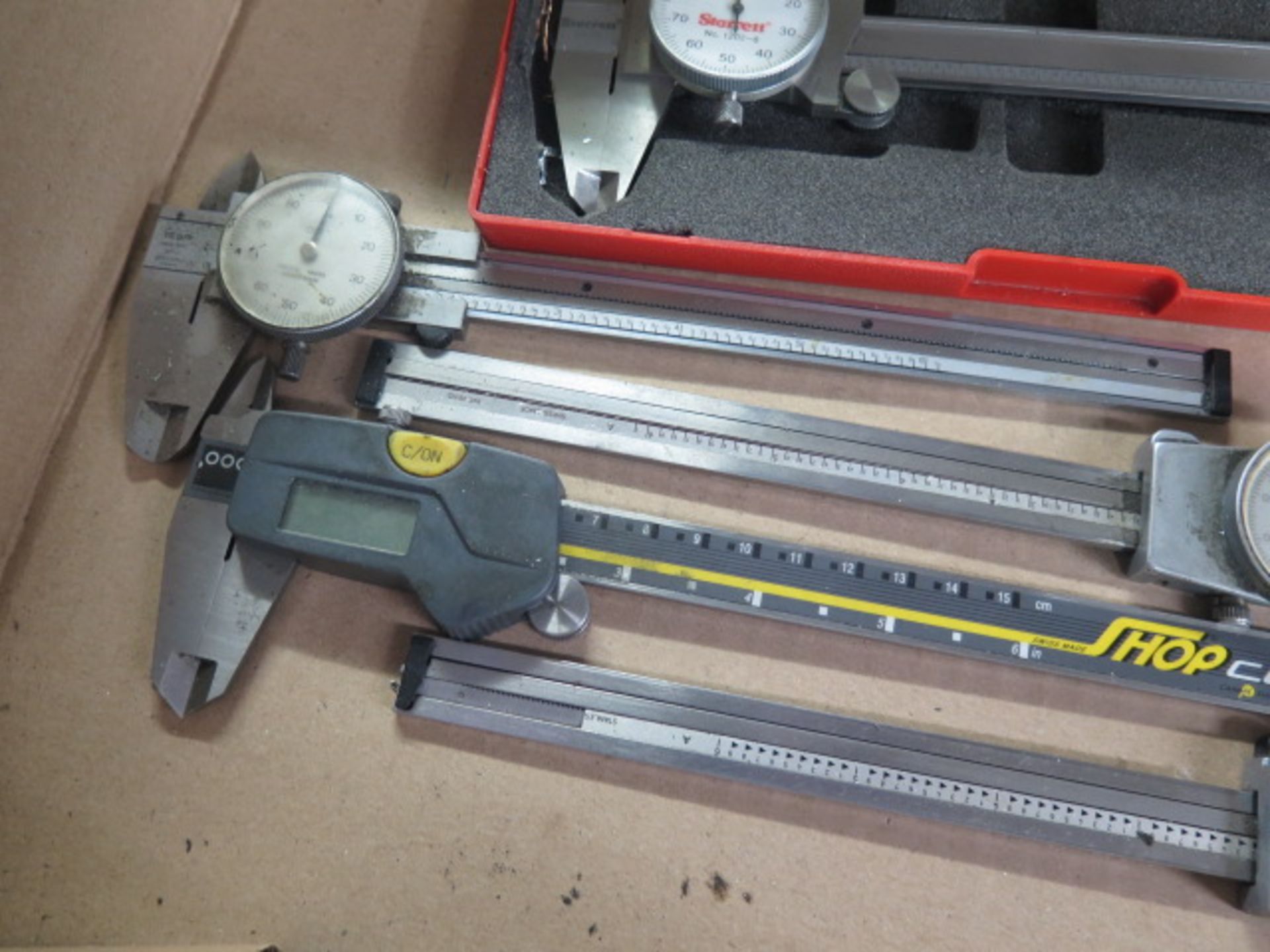 Digital and Dial 6" Calipers (5), Dial Test Indicator and Dial Drop Indicator (SOLD AS-IS - NO WARR - Image 4 of 6