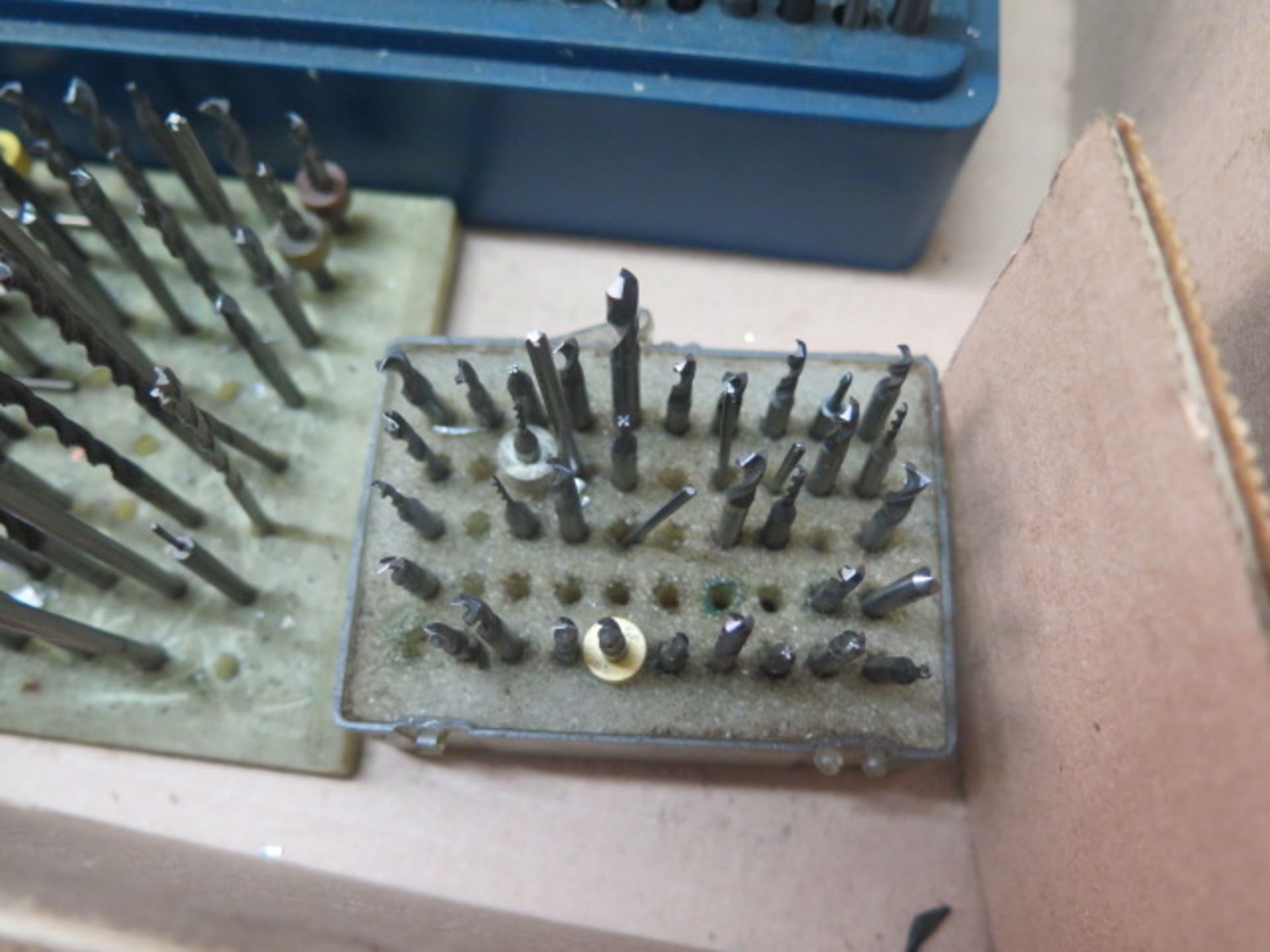 Carbide and High Speed Endmills, Drills, Reamers and Misc w/ Rack (SOLD AS-IS - NO WARRANTY) - Image 6 of 6