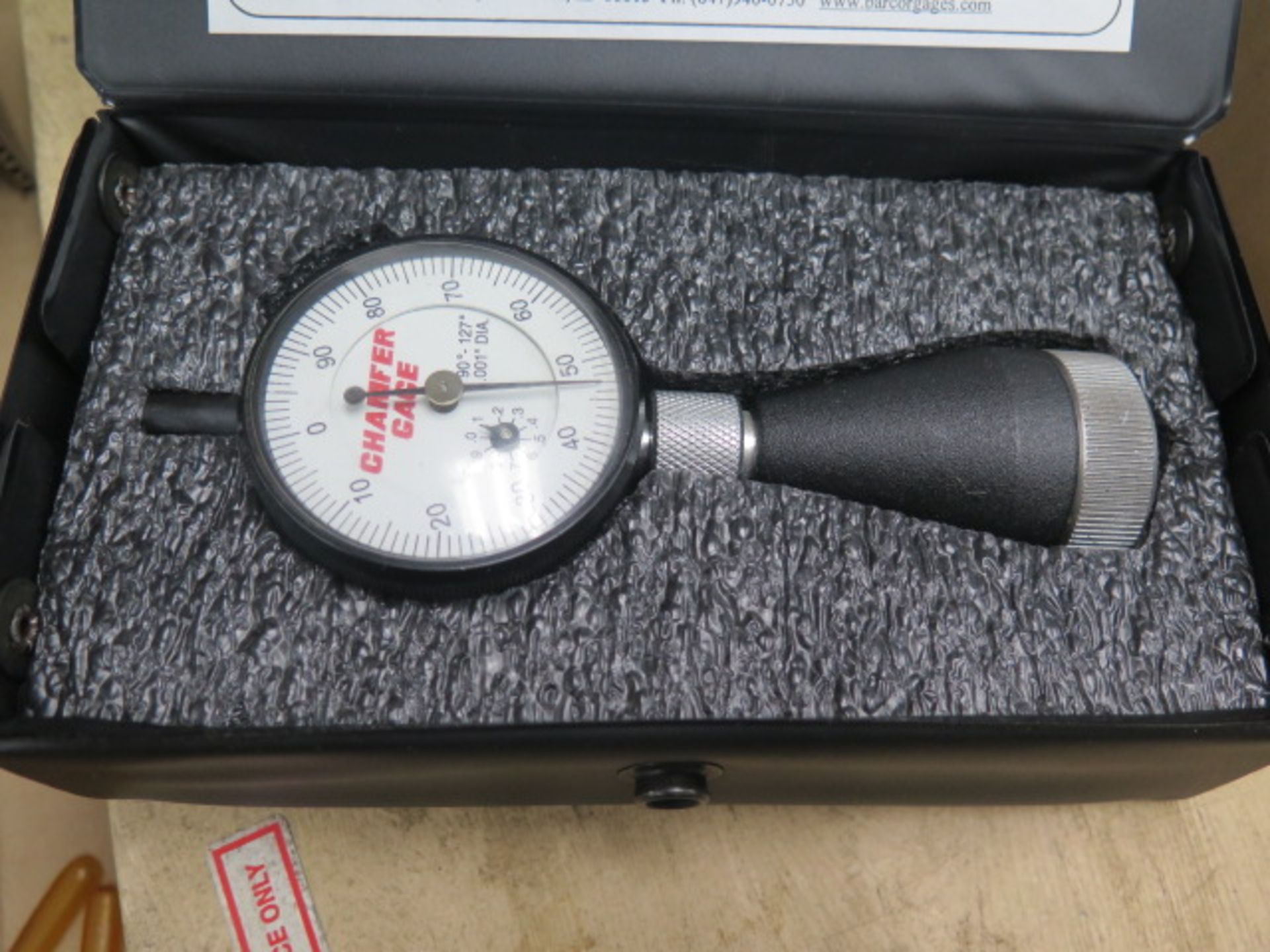 Mitutoyo 1.5"-12" ID Mic and Barcor Dial Chamfer Gage (SOLD AS-IS - NO WARRANTY) - Image 4 of 4