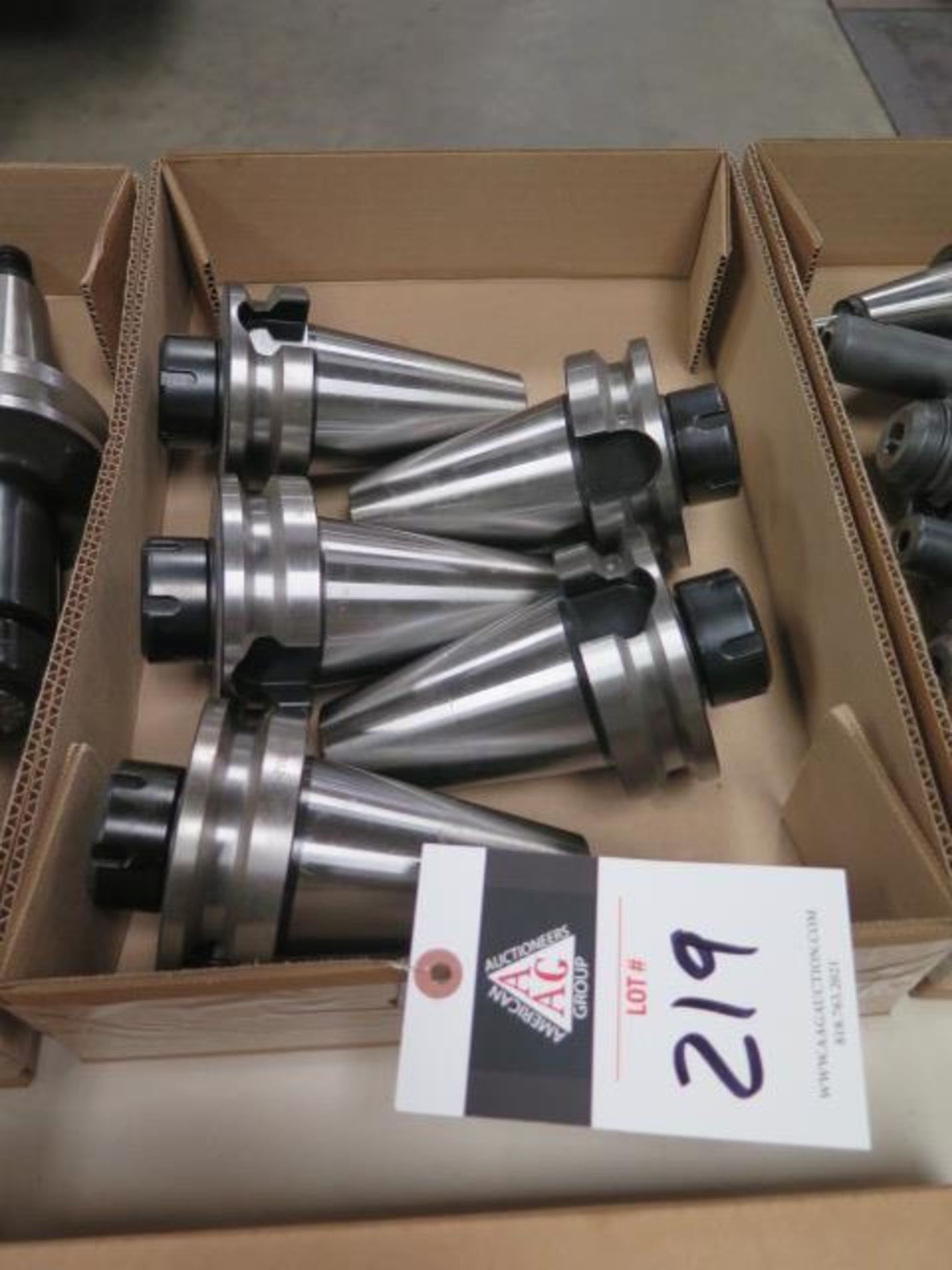 BT-50 Taper ER32 Collet Chucks (5) (SOLD AS-IS - NO WARRANTY)