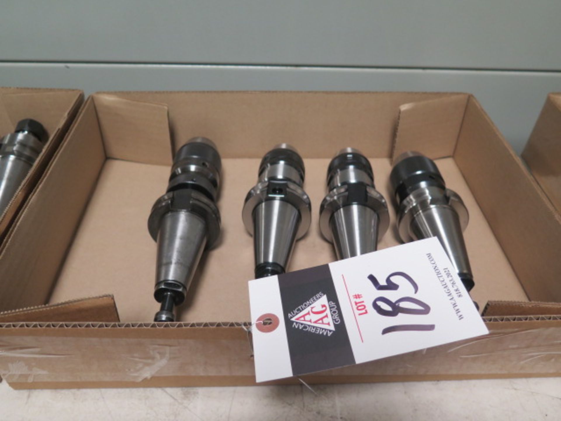 CAT-40 Taper Drill Chucks (4) (SOLD AS-IS - NO WARRANTY)