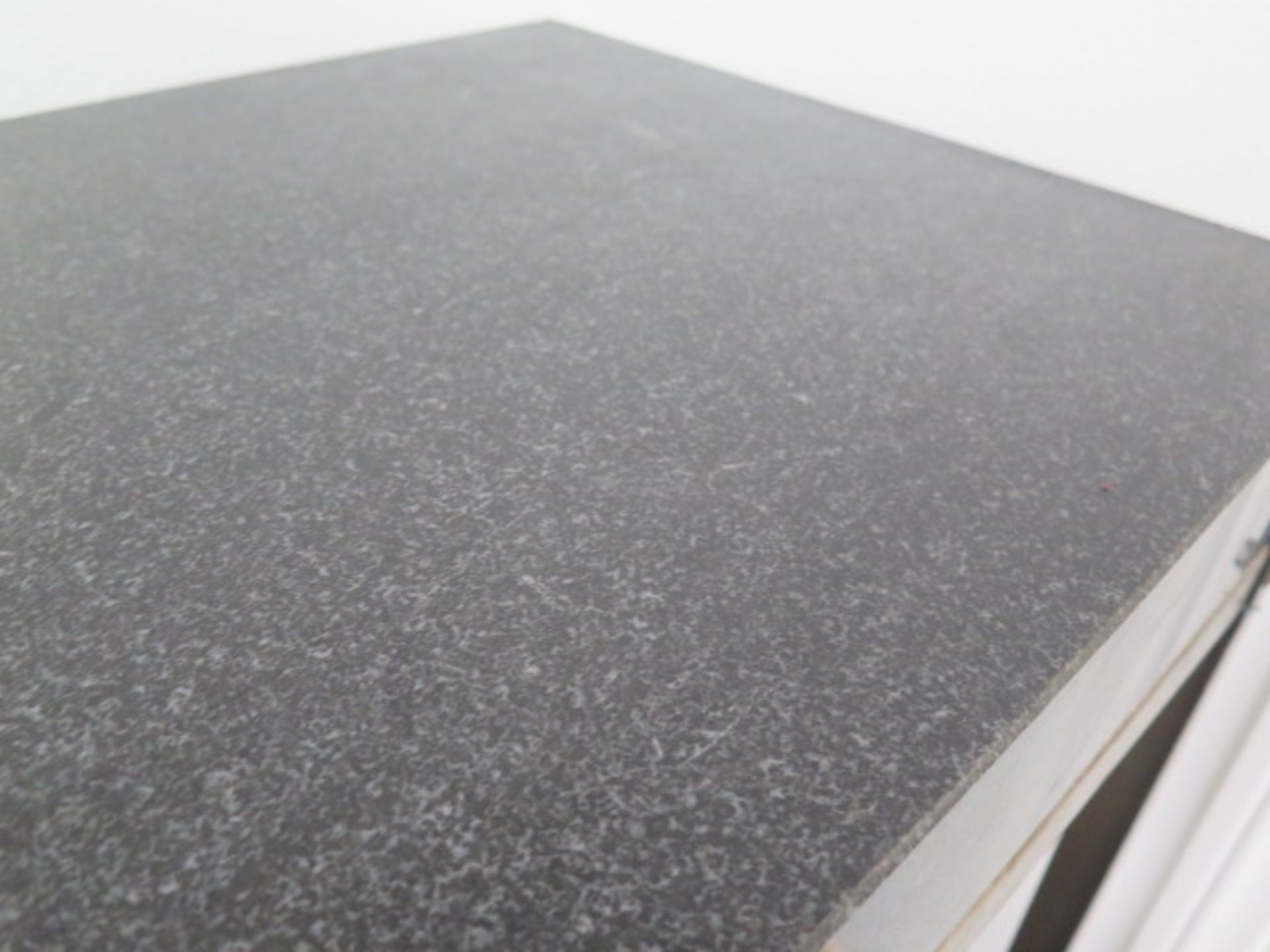 18" x 24" x 4" 2-Ledge Granite Surface Plate w/ Roll Stand (SOLD AS-IS - NO WARRANTY) - Image 3 of 4