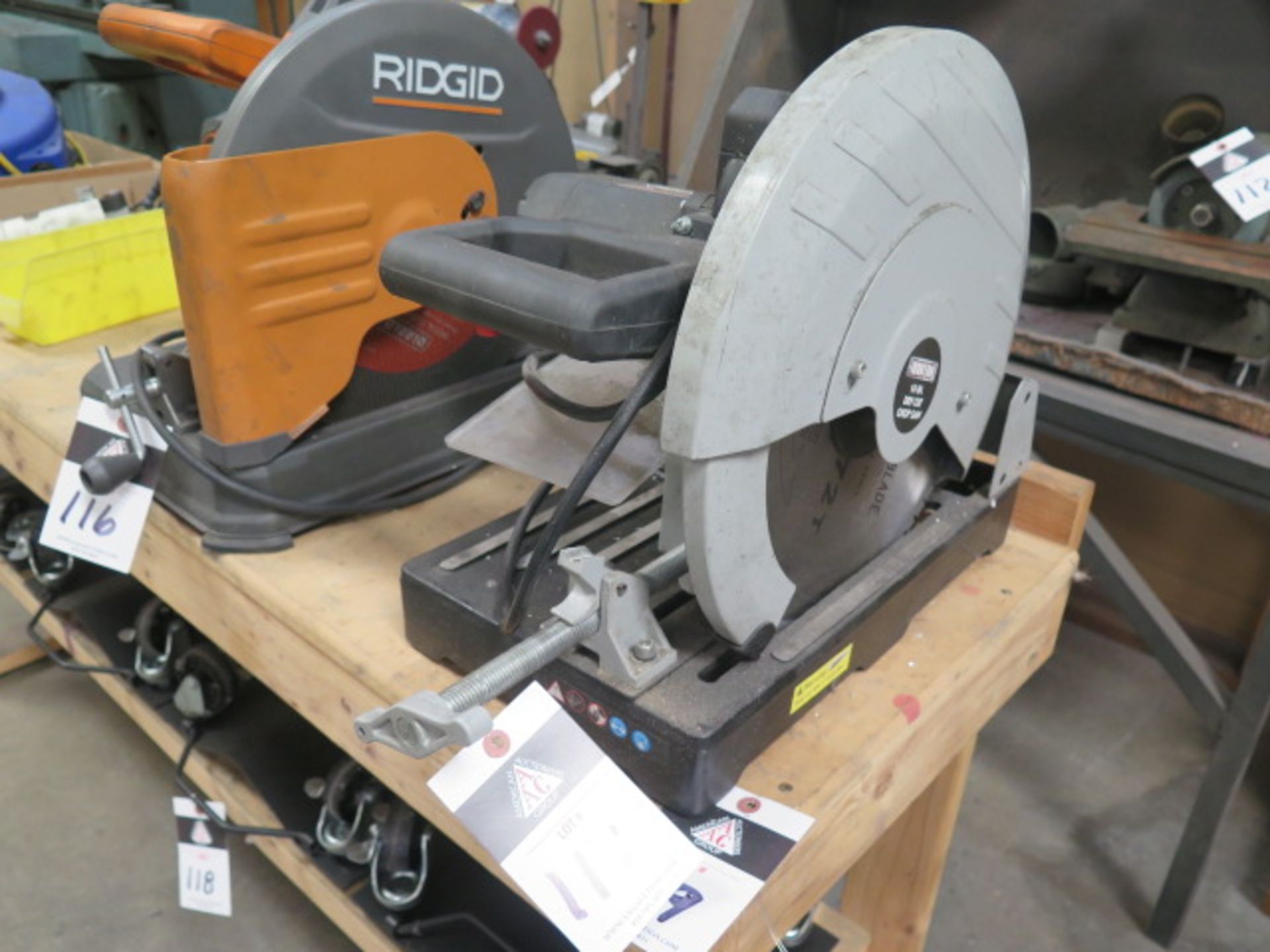 Ironton 14" Cutoff Saw (SOLD AS-IS - NO WARRANTY)