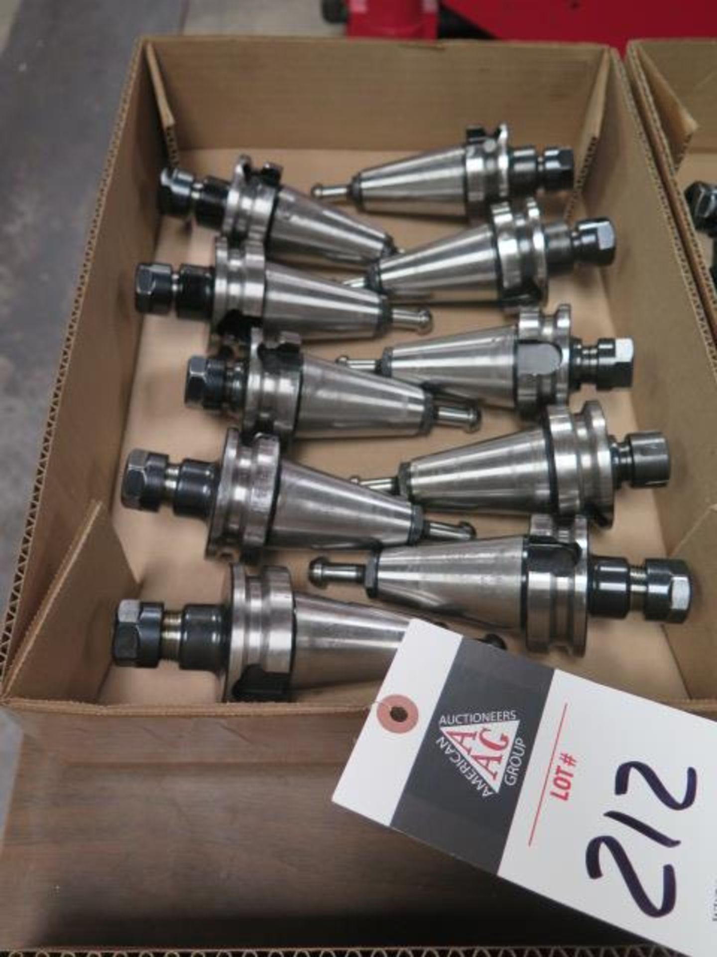 BT-40 Taper ER16 Collet Chucks (10) (SOLD AS-IS - NO WARRANTY)