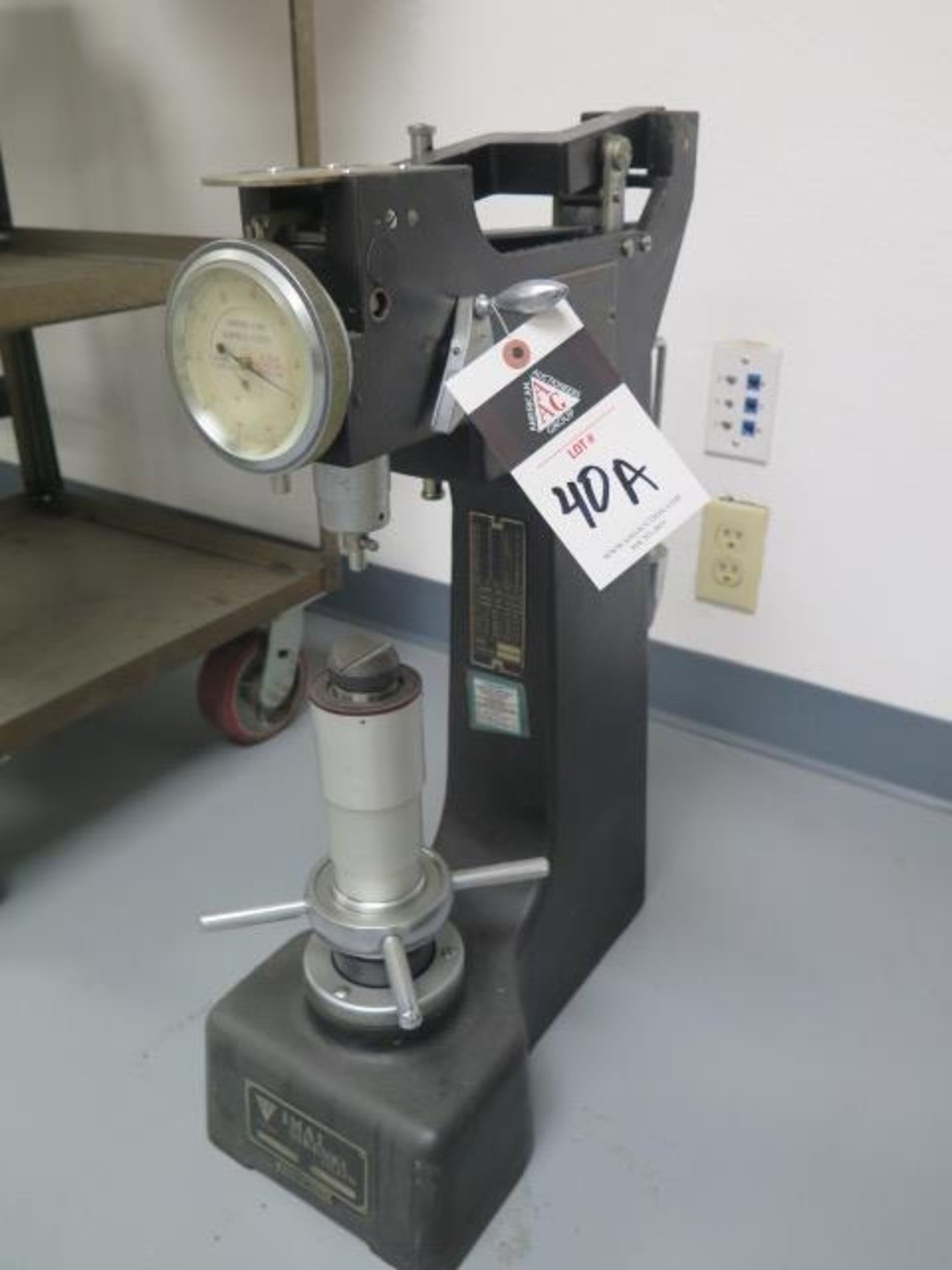 Rockwell Hardness Tester w/ Accessories (SOLD AS-IS - NO WARRANTY)