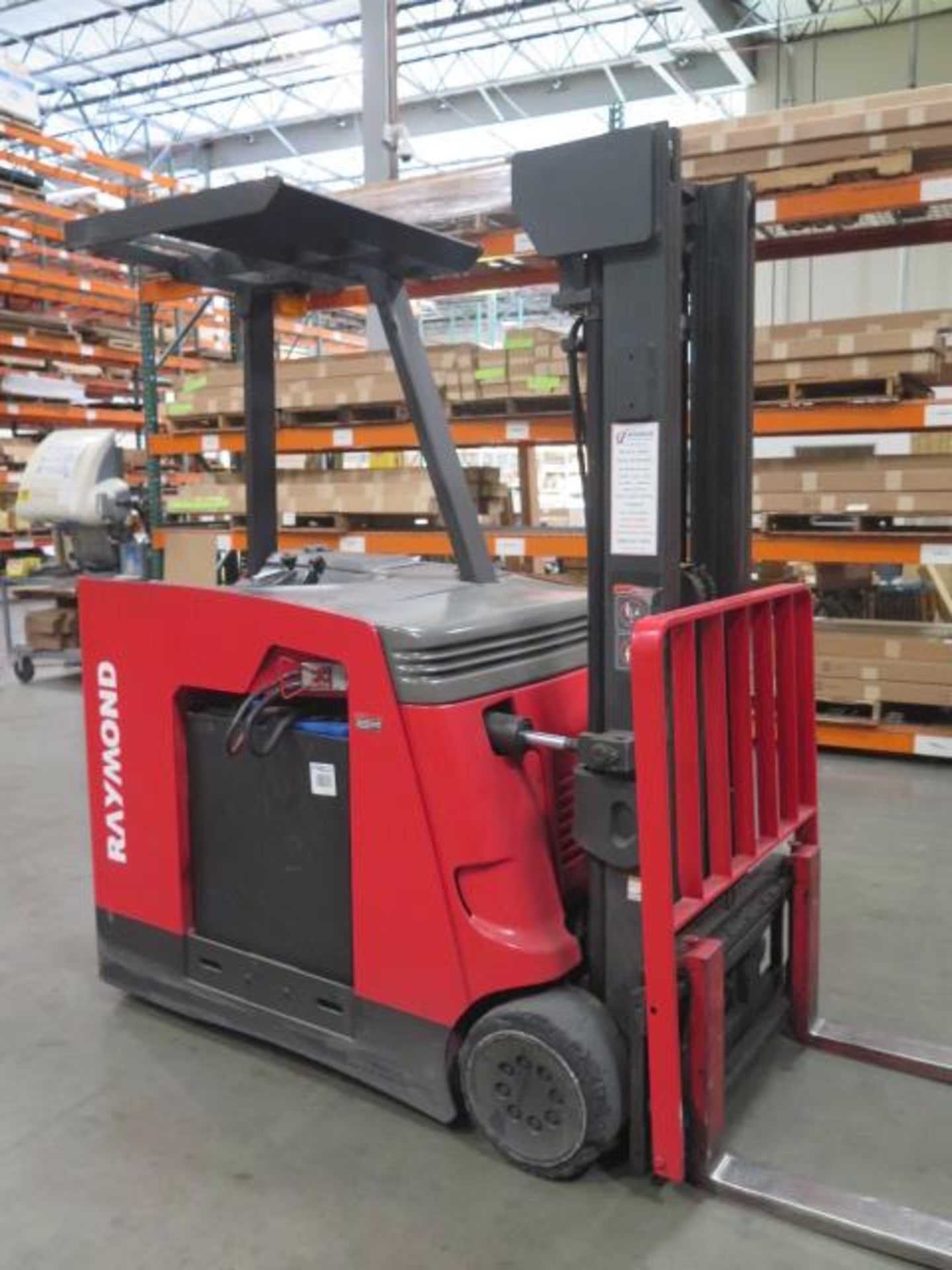 2007 Raymond R50-C50TF 5000 Lb, Standing Elec Forklift s/n R50-07-13193 w/ 2-Stage Mast, SOLD AS IS - Image 2 of 11