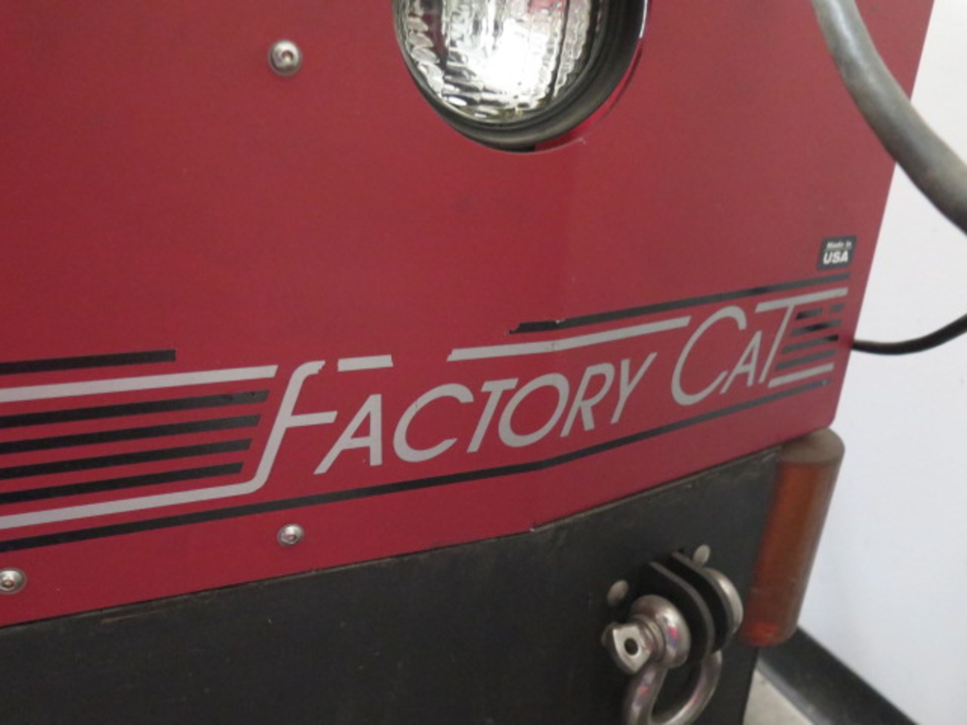 Factory Cat mdl. 390 Riding Electric Floor Scrubber s/n 40614 w/ Charger (SOLD AS-IS - NO WARRANTY) - Image 2 of 7