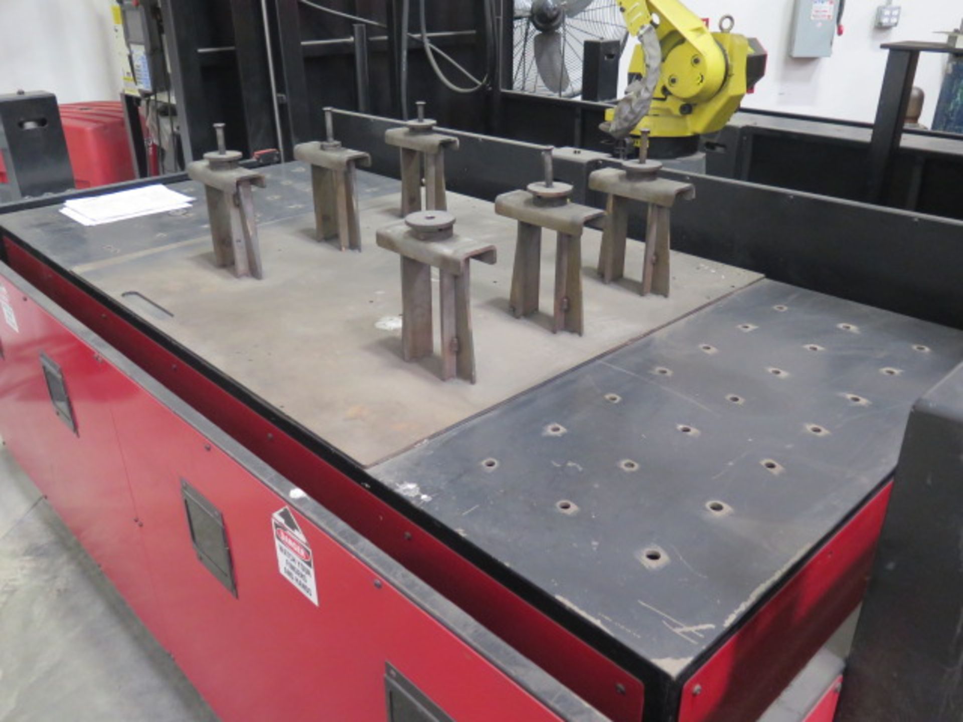 2012 Lincoln "System 35" Roboyic 2-Station CNC Welding Cell s/n E12731208 w/ , SOLD AS IS - Bild 18 aus 19