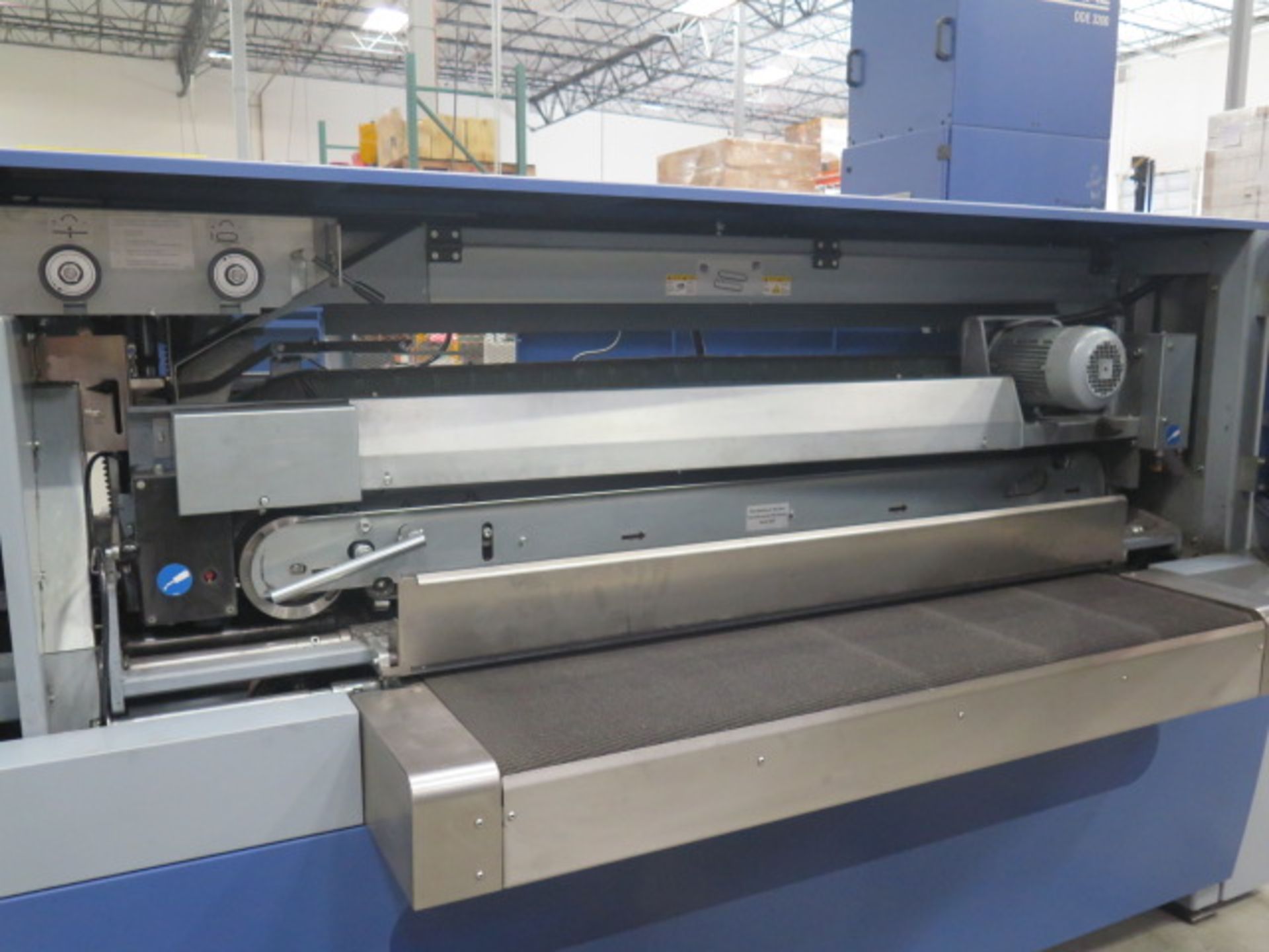 2015 Lissmac SBM-L1500 G1S2-60 2-Sided Deburring and Edge Rounding Machine s/n 004475, SOLD AS IS - Bild 7 aus 22