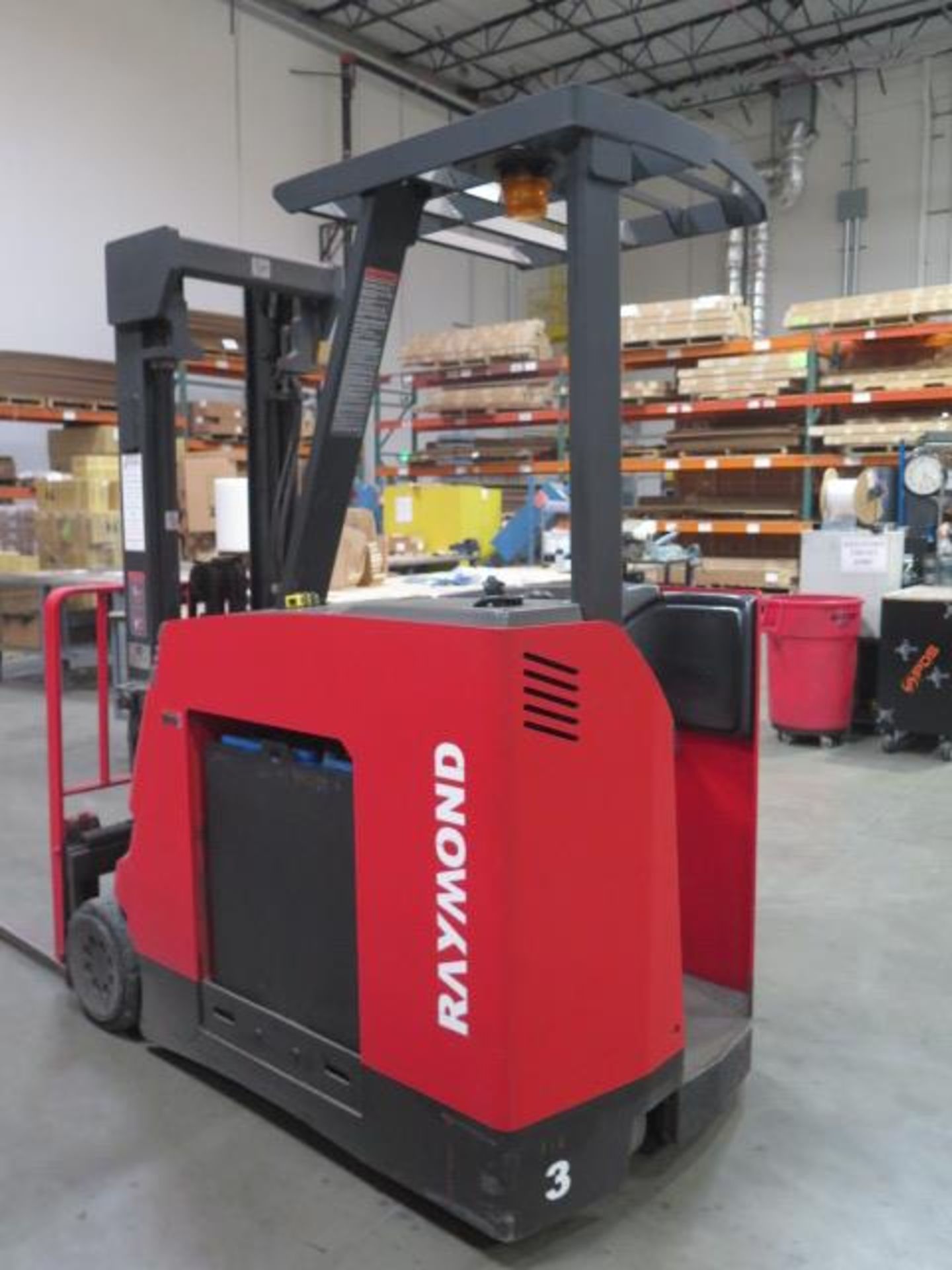 2007 Raymond R50-C50TF 5000 Lb, Standing Elec Forklift s/n R50-07-13193 w/ 2-Stage Mast, SOLD AS IS - Image 4 of 11