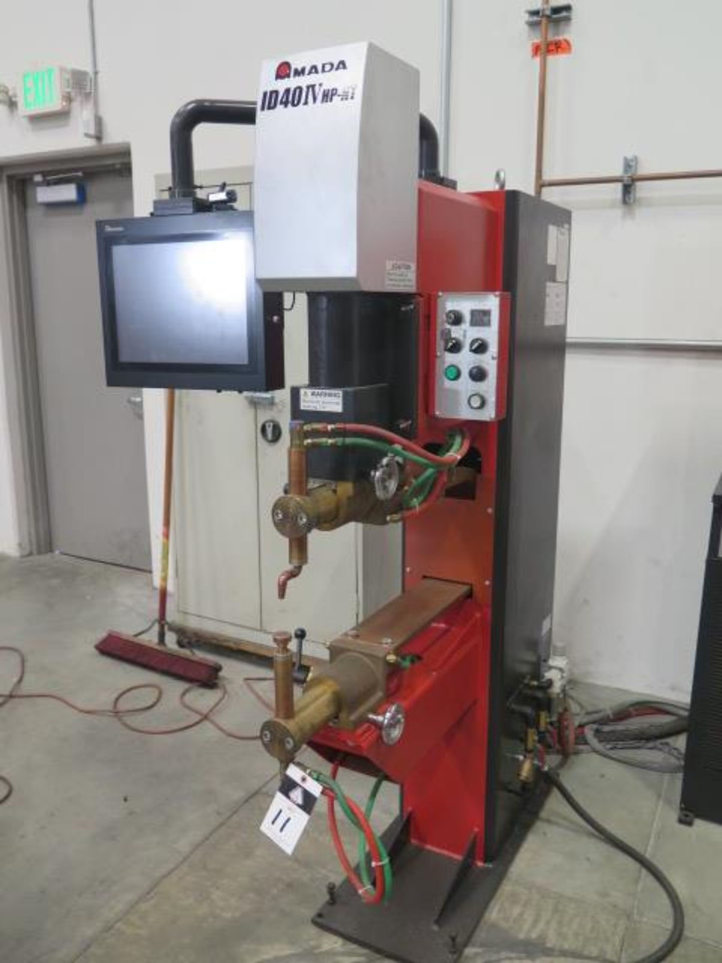 2017 Amada ID40 IV HP-NT 257kVA Spot Welder s/n 80460065 w/ Amada Touch Screen Controls, SOLD AS IS - Image 2 of 16