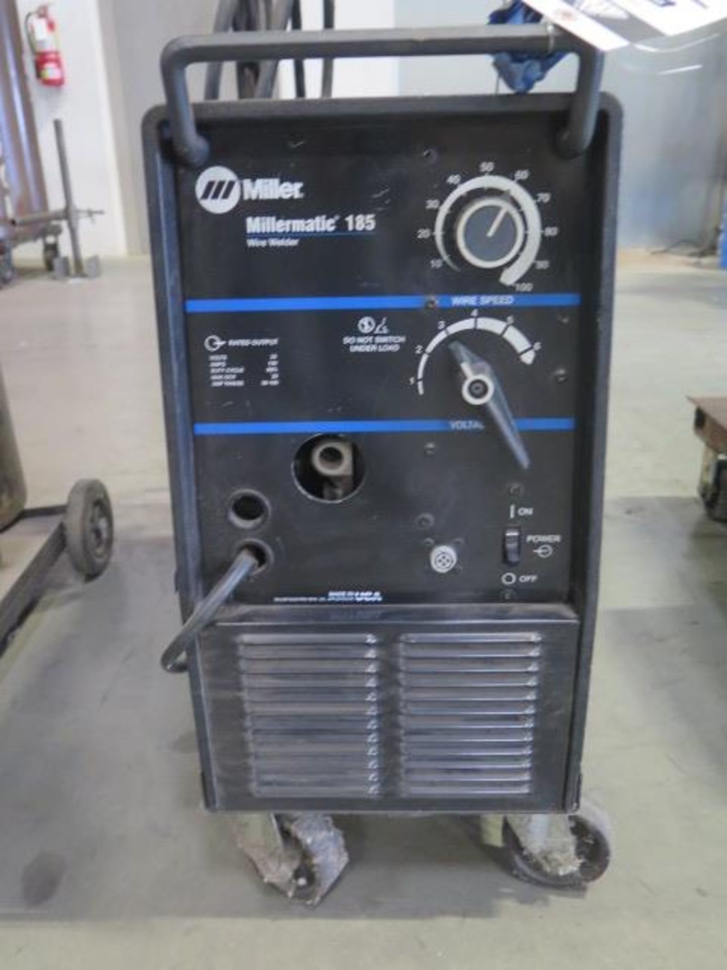 Miller Millermatic 185 CV-DC Arc Welding Power Souirce and Wire Feeder s/n KH428900 SOLD AS-IS - Image 3 of 6