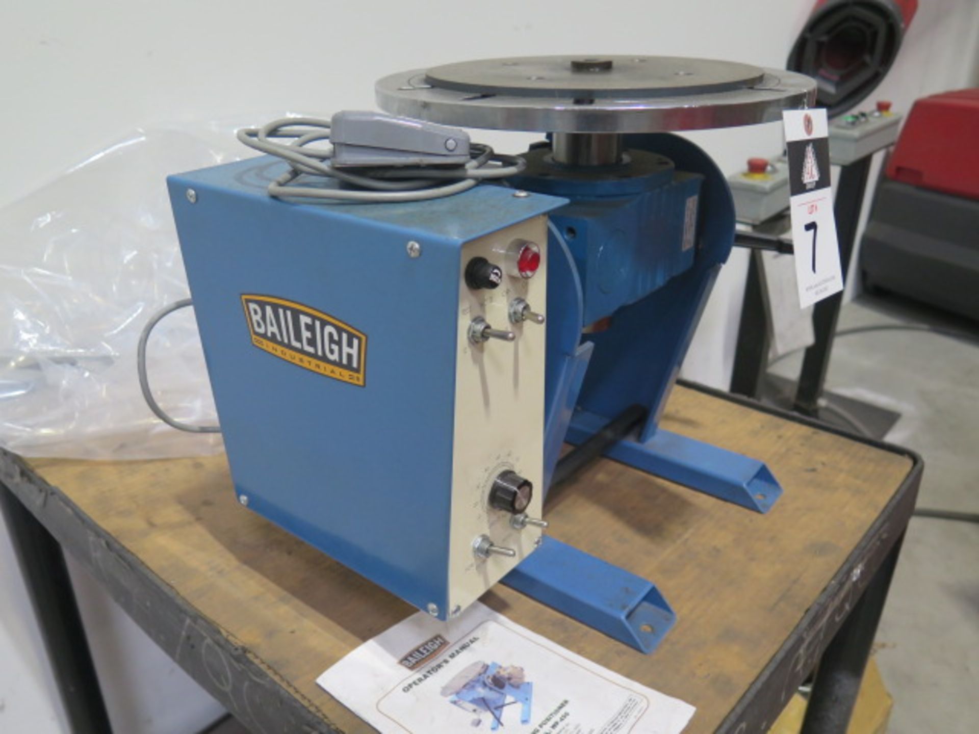 2016 Baileigh WP-450 13" Welding Positioner s/n KJ-220-1607-A019 w/ Baileigh Controls (SOLD AS-IS - - Image 2 of 10