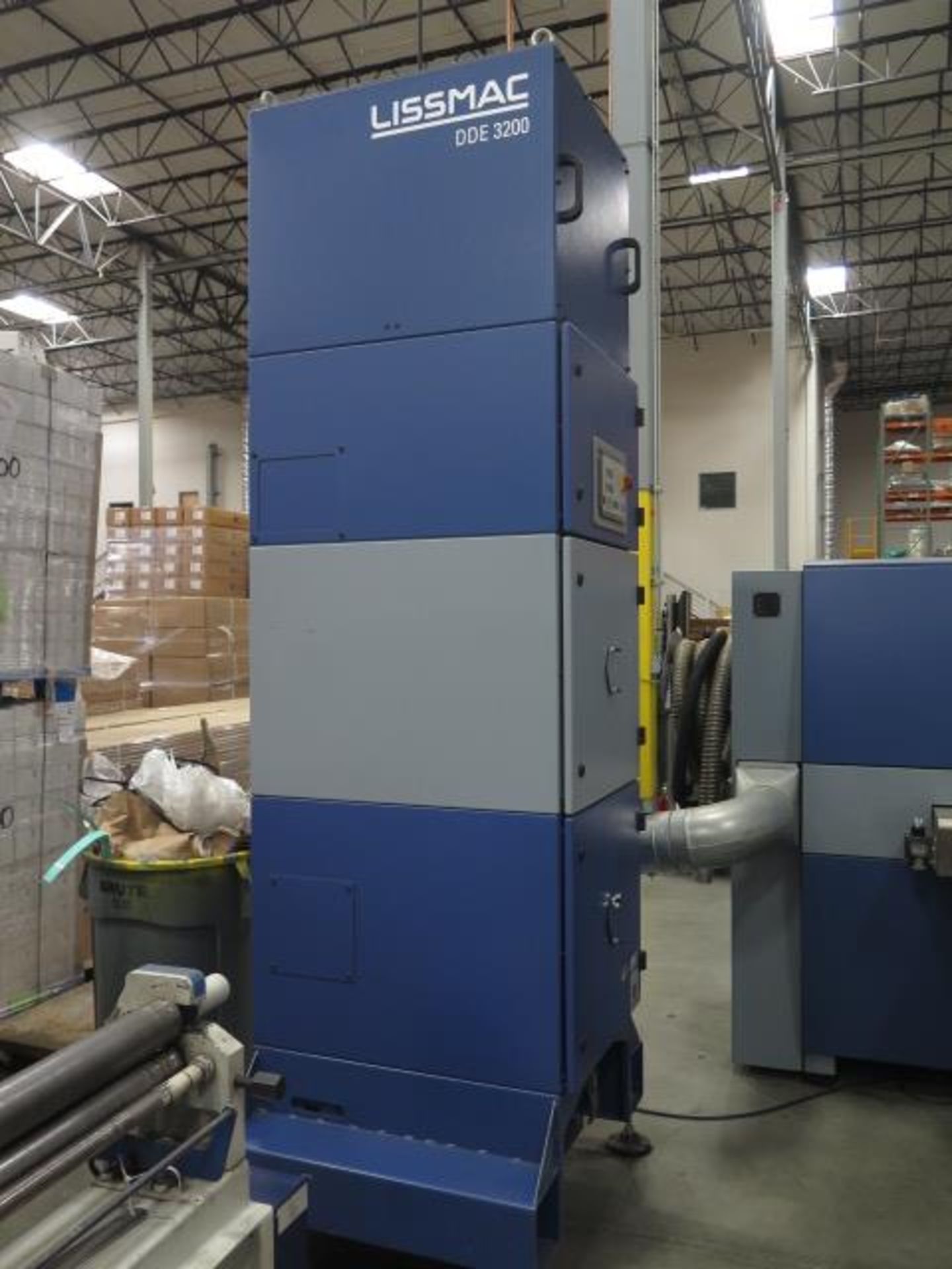 2015 Lissmac SBM-L1500 G1S2-60 2-Sided Deburring and Edge Rounding Machine s/n 004475, SOLD AS IS - Bild 18 aus 22