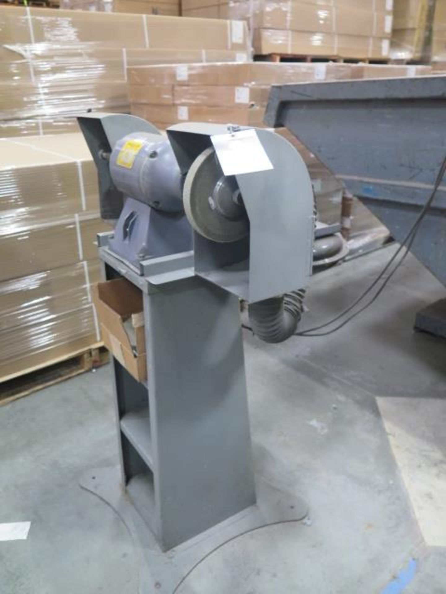 Baldor 3/4Hp Pedestal Buffer w/ Baldor SPB-9 Dust Collector (SOLD AS-IS - NO WARRANTY) - Bild 2 aus 9